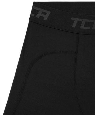 TCA Funktionsshorts TCA Jungen Kompressionsshorts, Schnelltrocknende Unterhose - Schwarz (1-tlg)