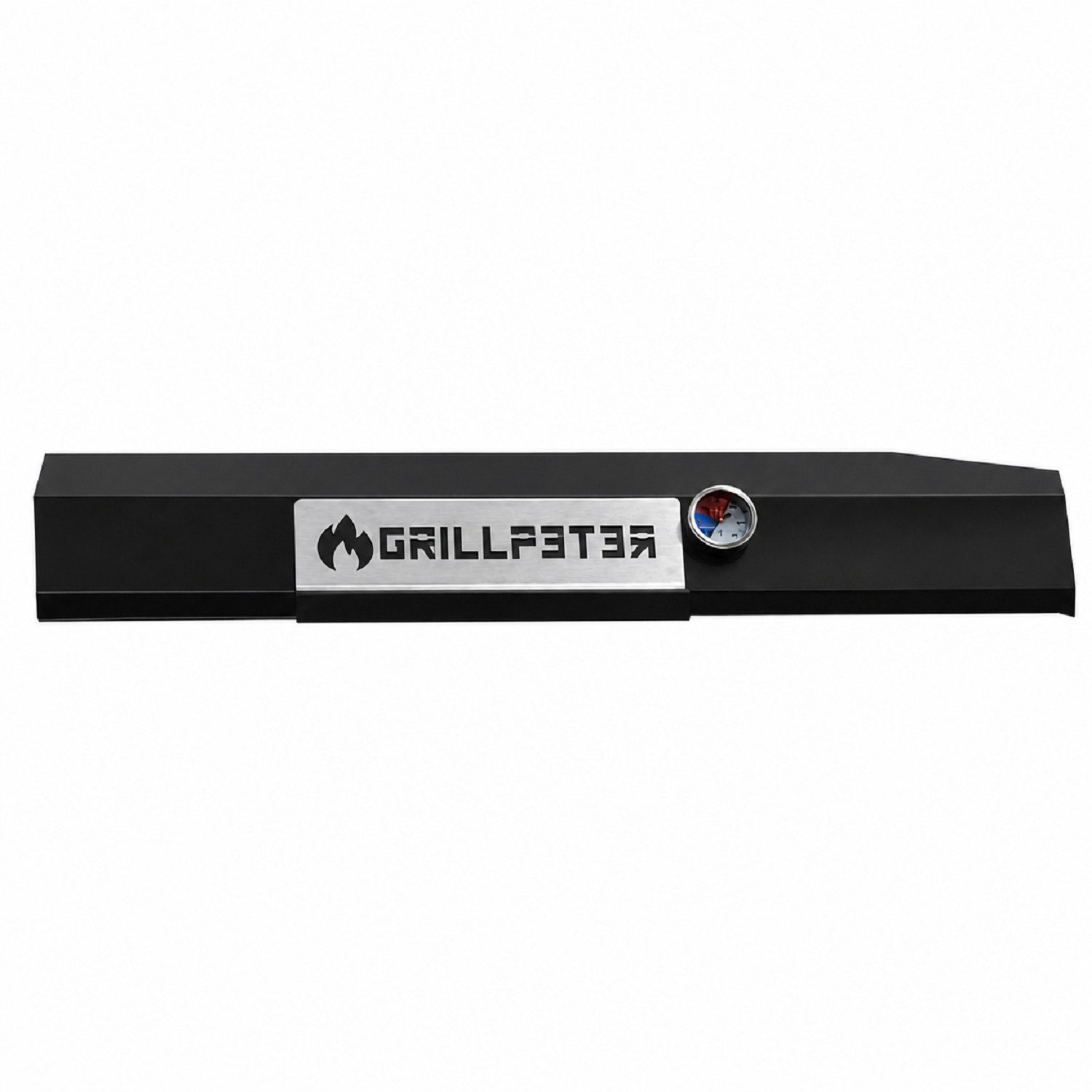 Grillpeter Holzkohlegrill Stahl-Deckel für Mangal 70cm Thermometer Grilldeckel