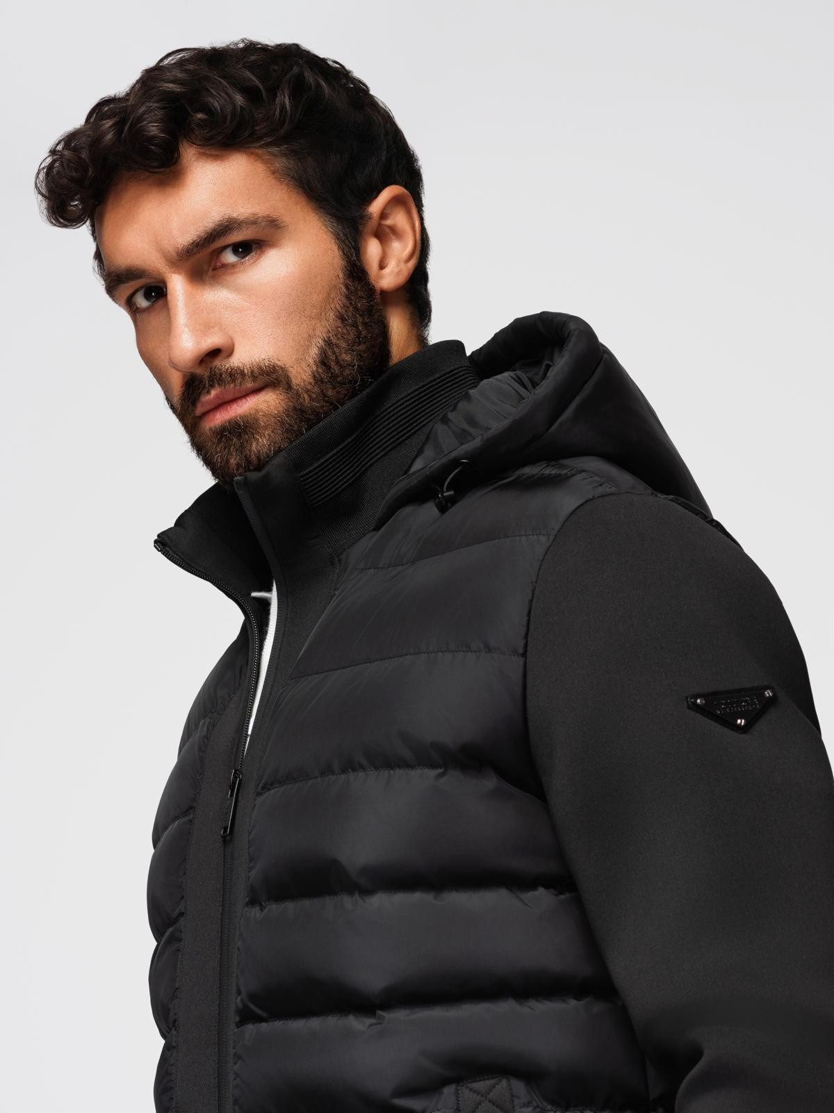 OMBRE Steppjacke Gestepptes Bomberjacke mit Kapuze günstig online kaufen