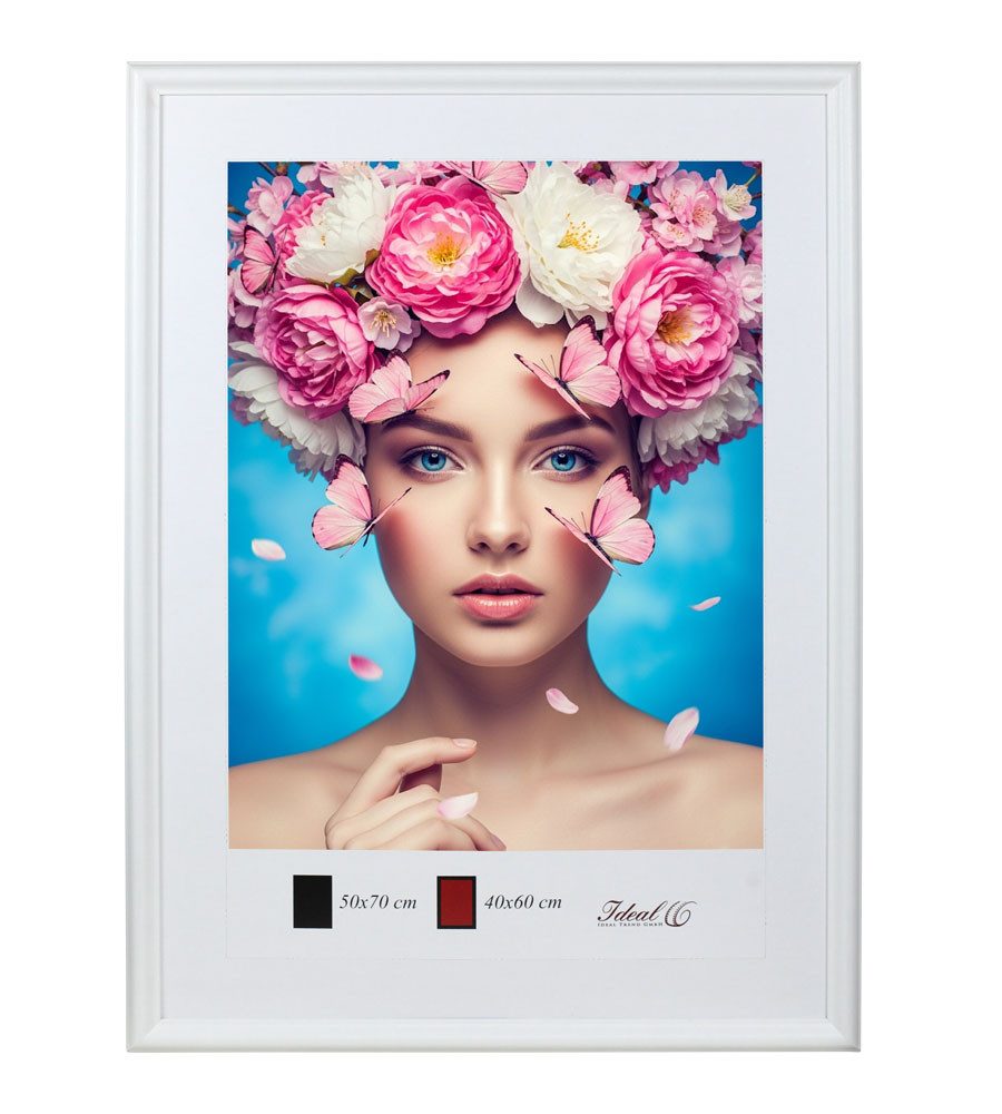 IDEAL TREND Bilderrahmen Holzrahmen mit Kunststoffglas Bilderrahmen MDF-Rah günstig online kaufen