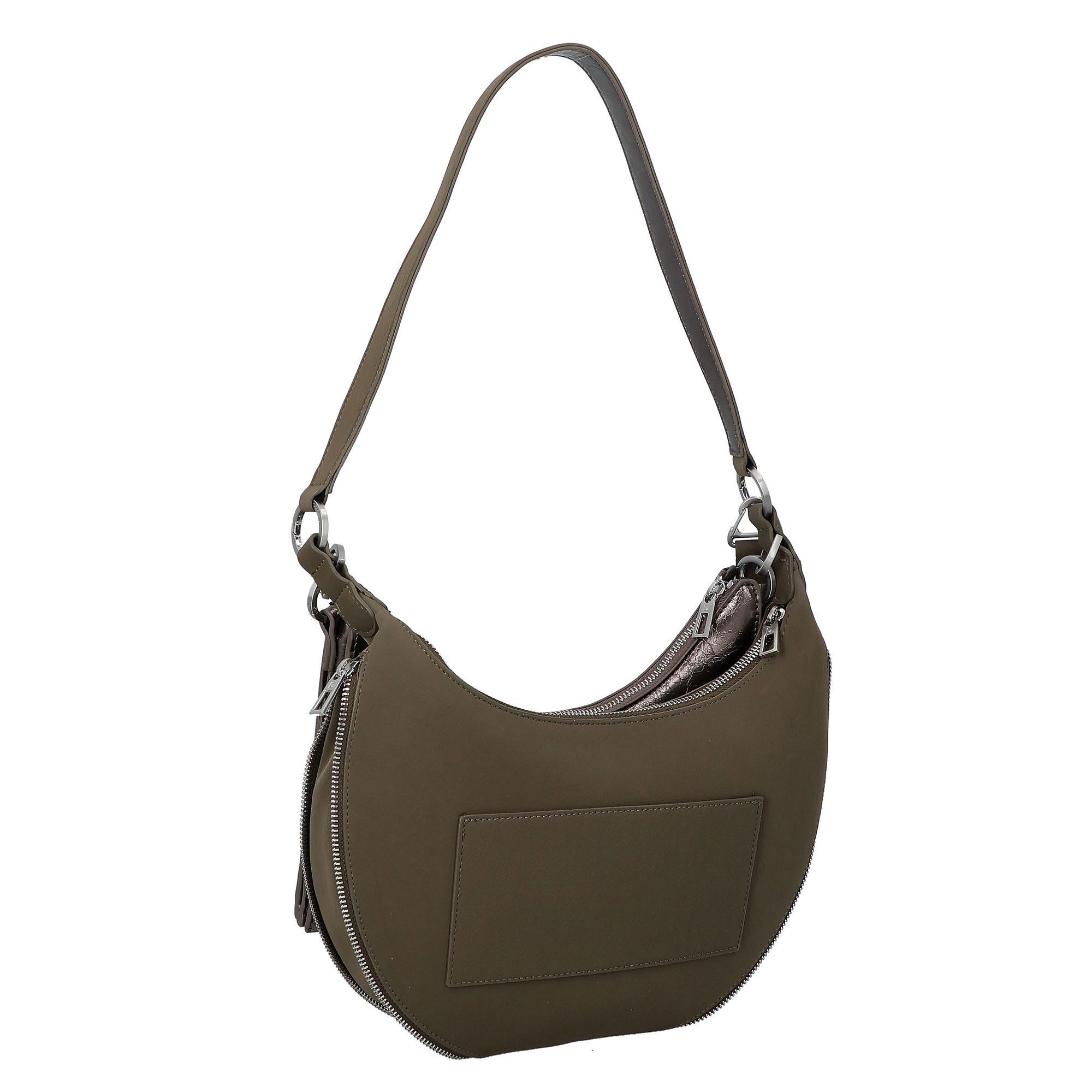 Desigual Schultertasche Delta, Polyurethan