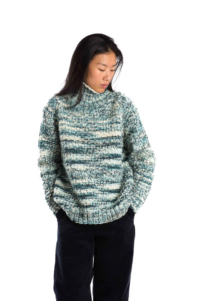 Fuza Wool of Denmark Wollpullover Fuza Wool of Denmark Damen Butterfly HN Wollpullover
