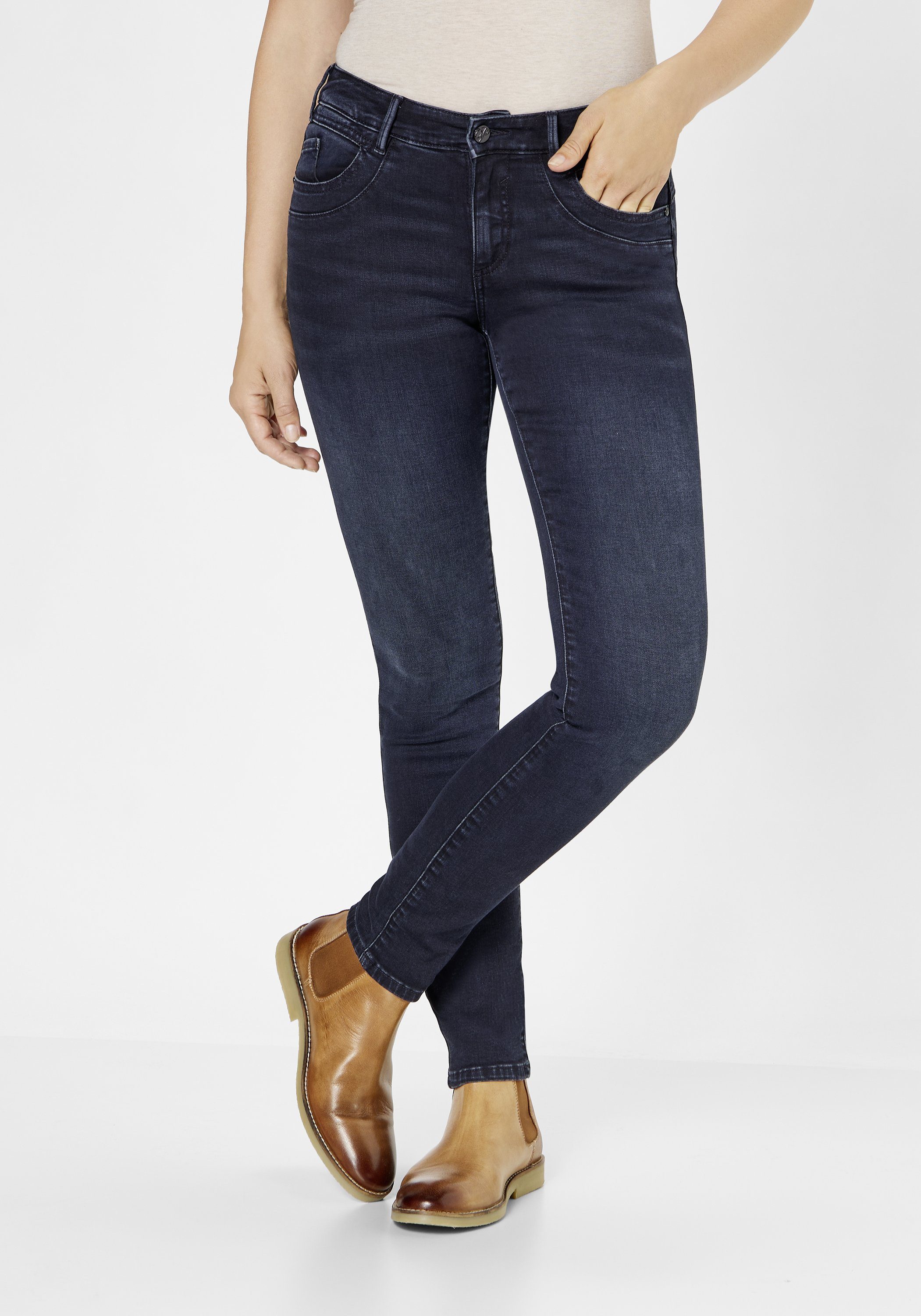 Paddock's Skinny-fit-Jeans LUCY Shape Denim Röhrenjeans mit Stretch günstig online kaufen