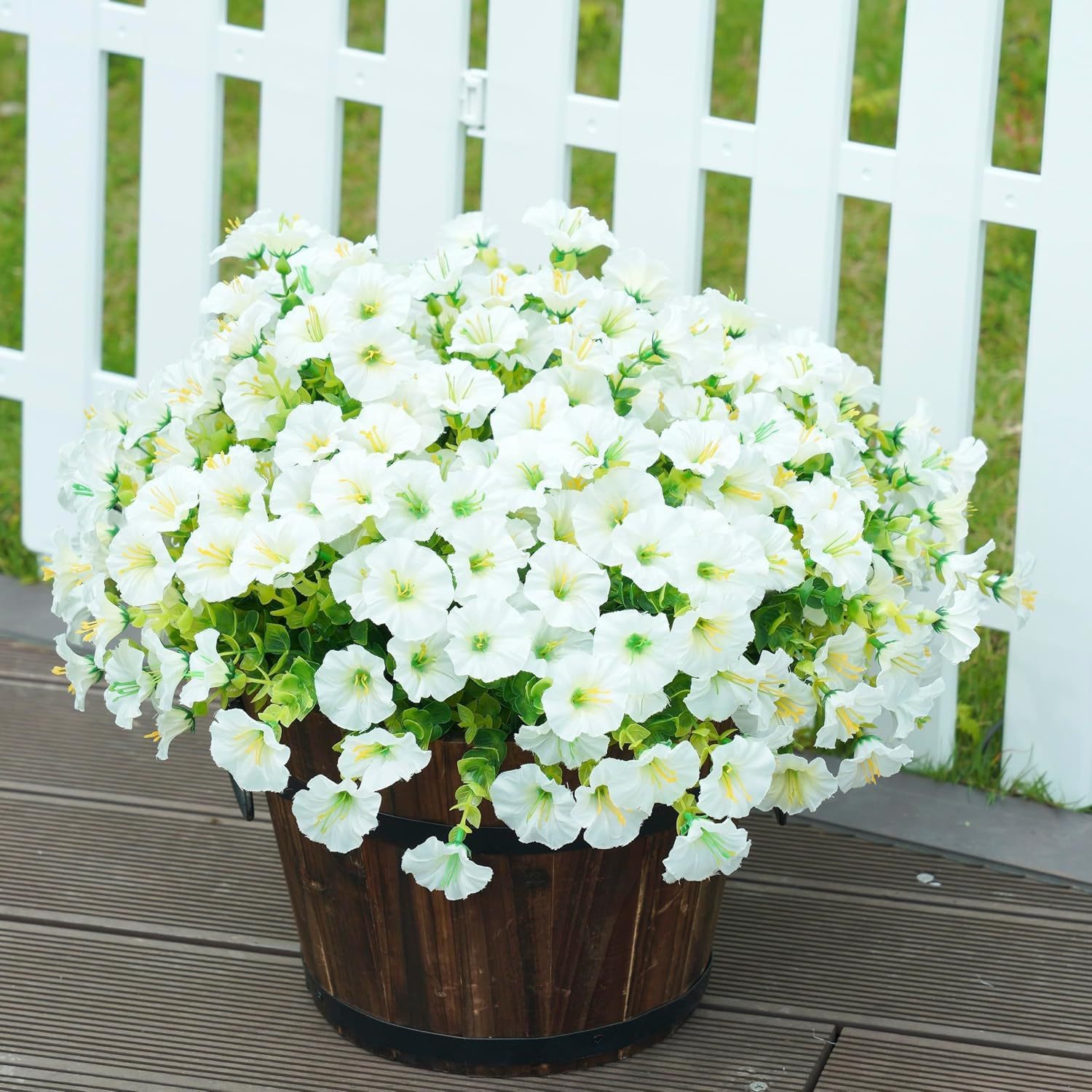 Kunstblumenstrauß Künstliche Blumen Balkon Kunstblumen Outdoor günstig online kaufen