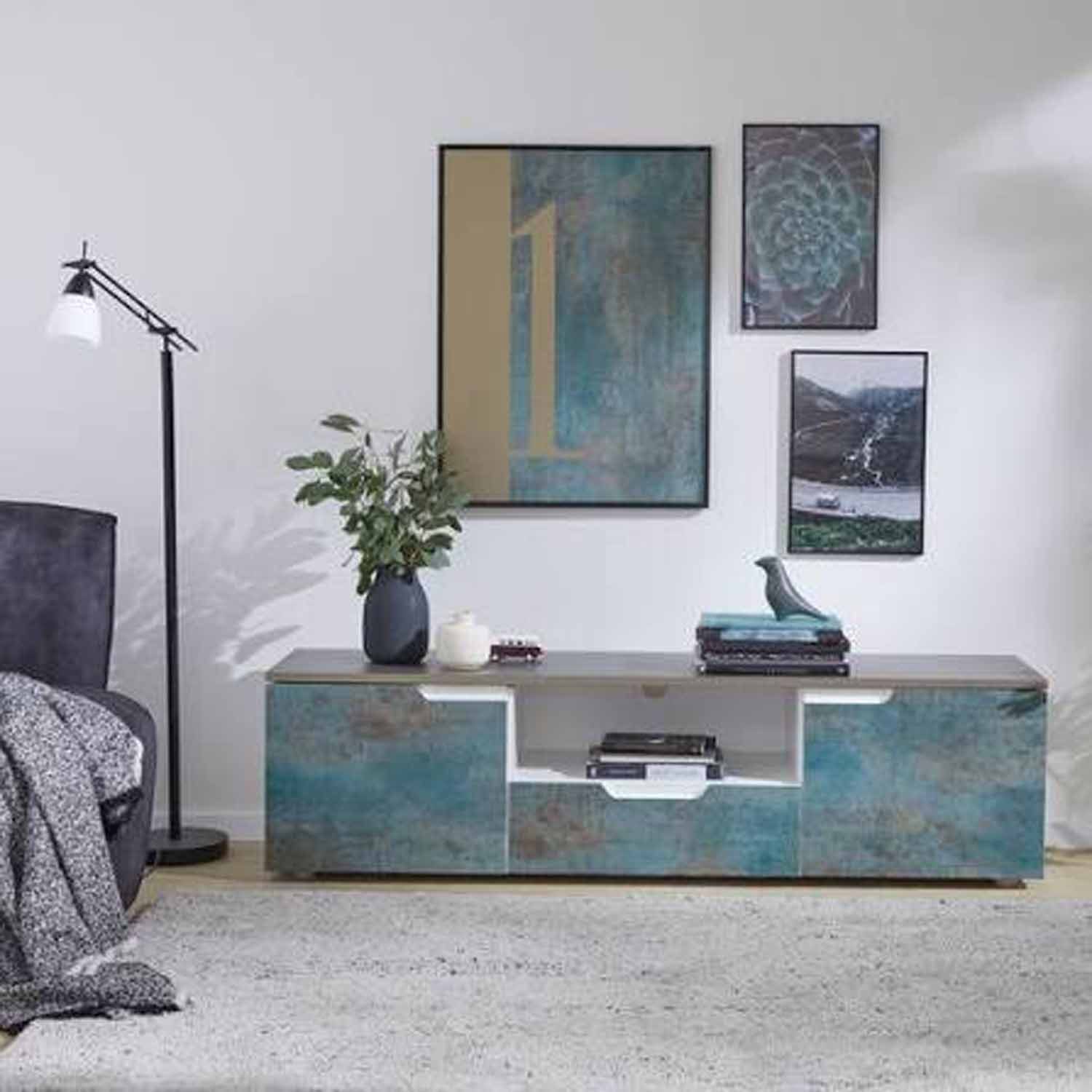 d-c-fix Möbelfolie selbstklebende Folie Rostoptik Klebefolie Möbel Küche Deko, Metallicfolie - Zuschneidbar & rückstandslos entfernbar – Bild 4 von 5