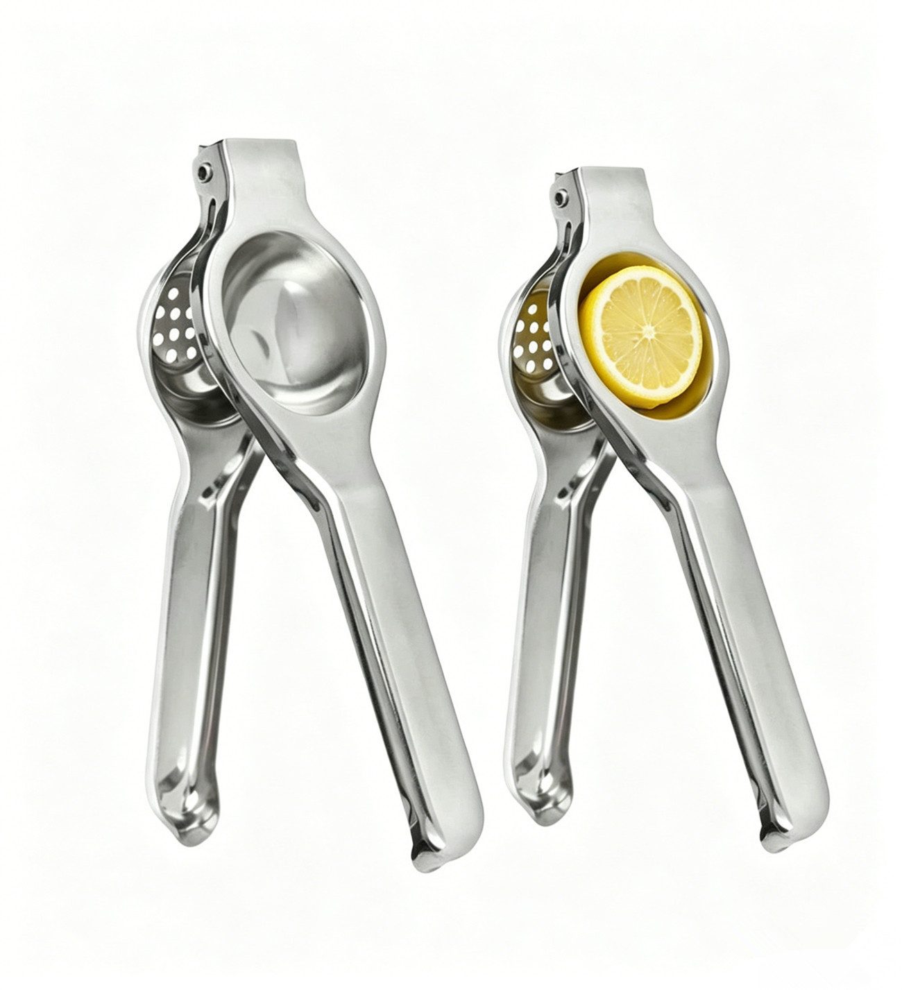 FANNOU Entsafter, Handentsafter Manueller Entsafter aus Aluminium mit ergonomischem