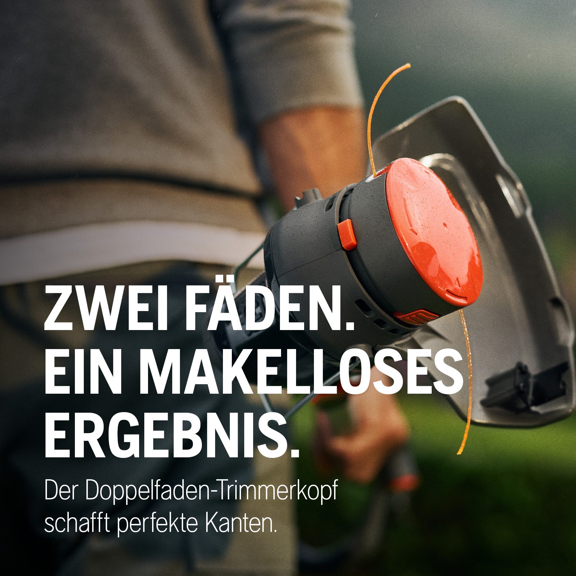 Husqvarna Akku-Rasentrimmer Aspire T28-P4A, Elektrischer Rasenkantenschneider mit Faden, Freischneider