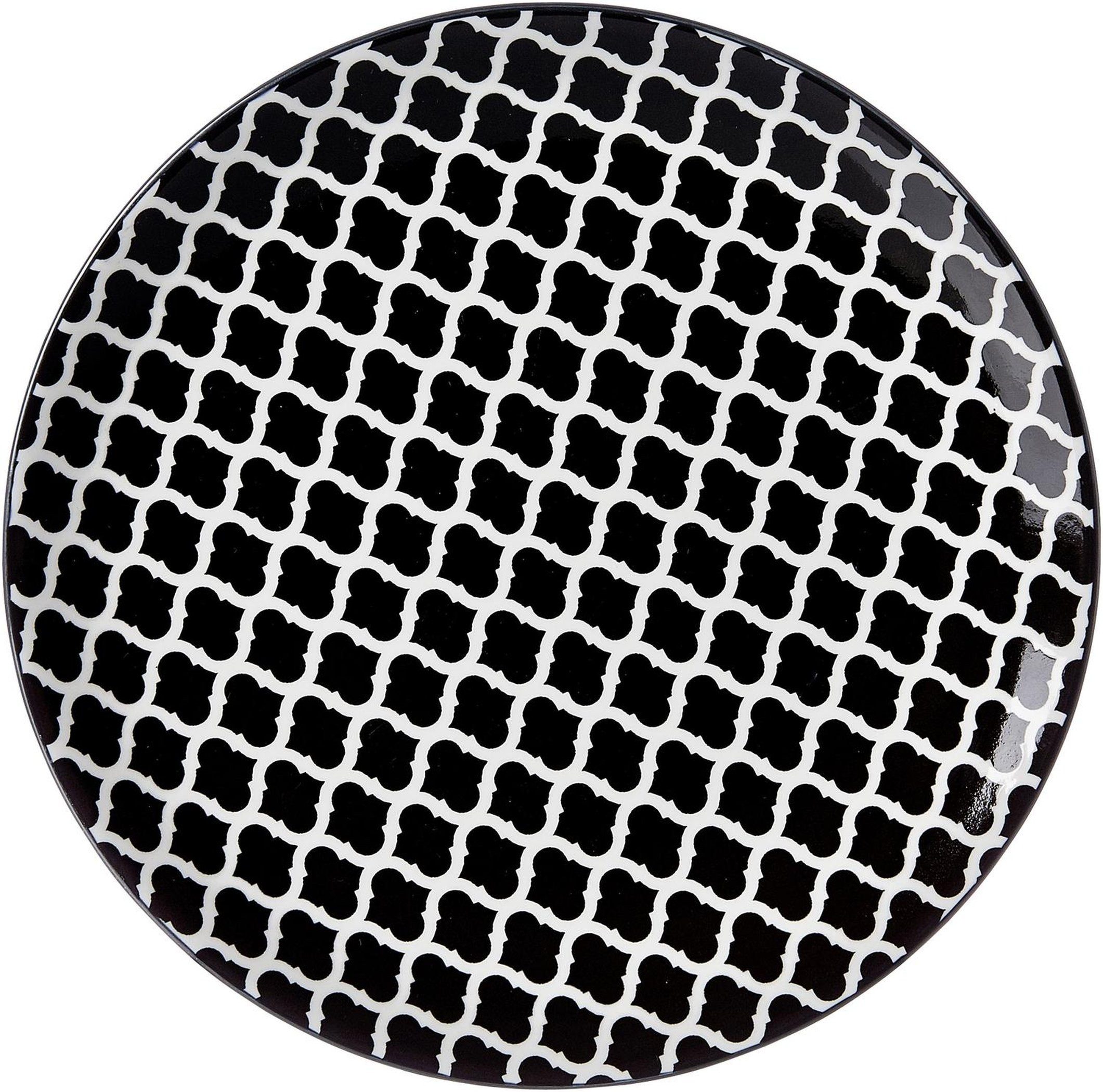 Ritzenhoff & Breker Frühstücksteller Takeo Swing Frühstücksteller, (1 St), Spülmaschinengeeignet