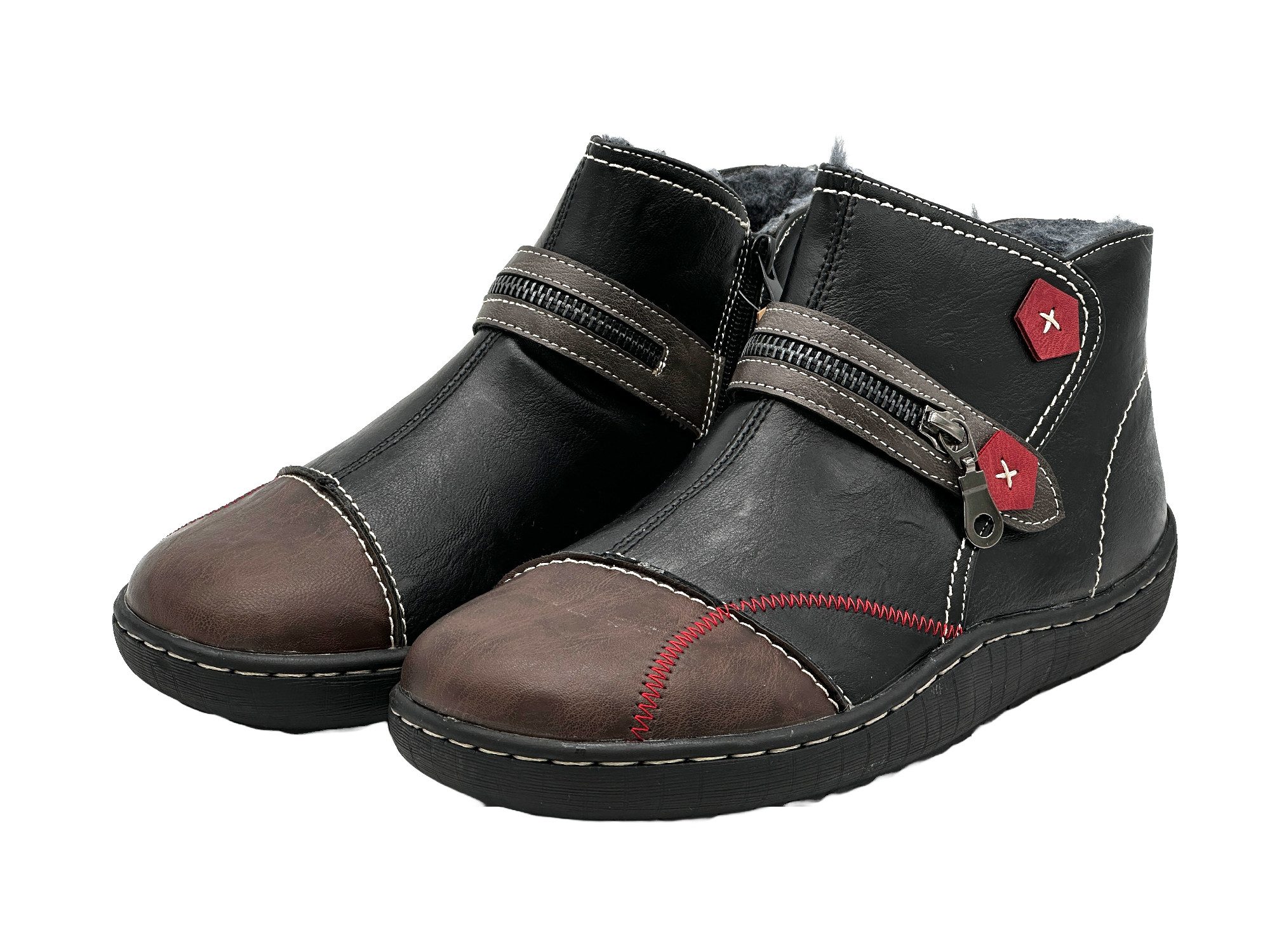 Nowaland Gefütterte Winter-Boots mit warmem Innenfutter und flexiblem Komfo günstig online kaufen