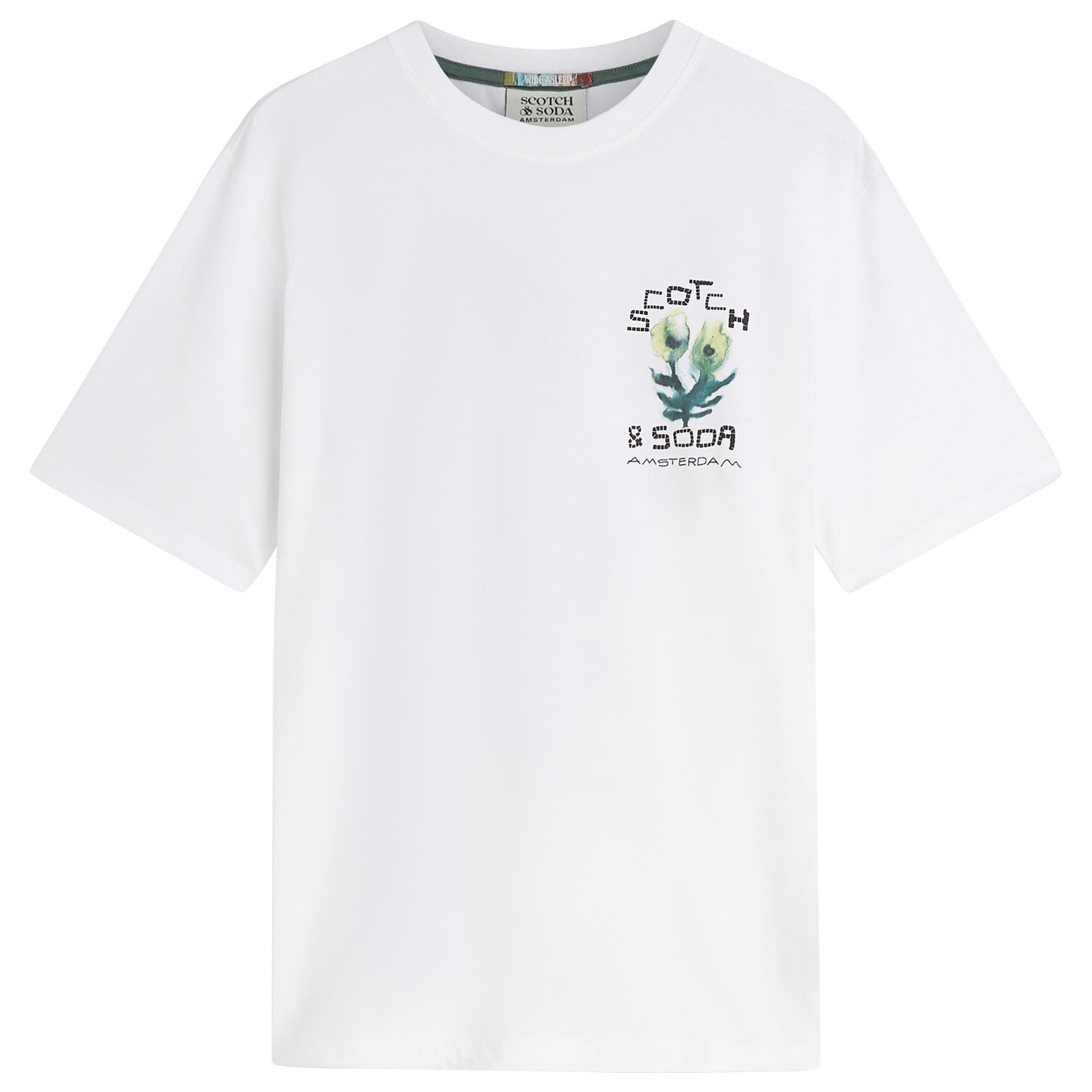 Scotch & Soda T-Shirt Herren T-Shirt 1er Pack Baumwolle (Packung, 1er Pack)