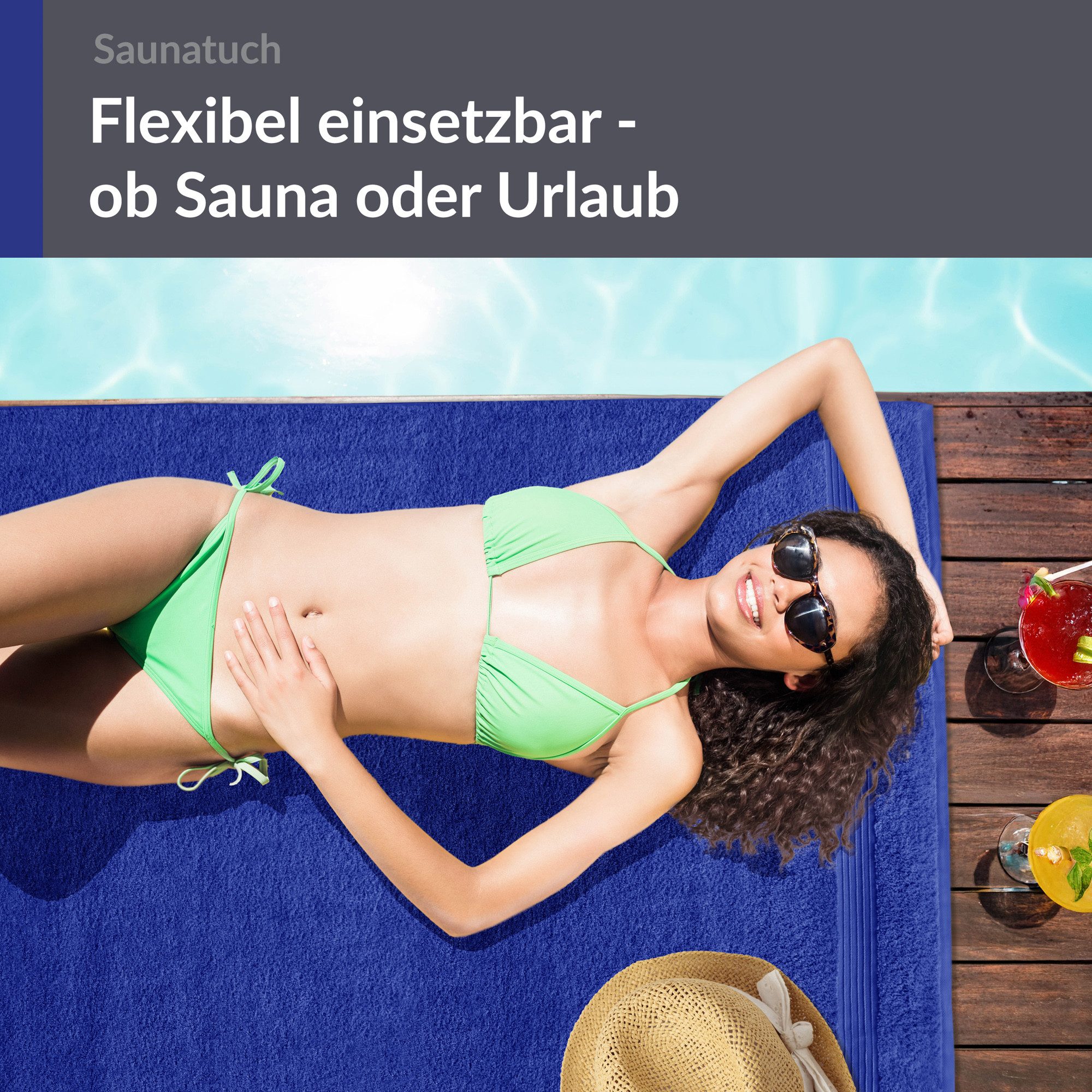 Lashuma Saunatuch XXL Handtuch, Frottee (1-St), Badetuch Damen & Badehandtu günstig online kaufen