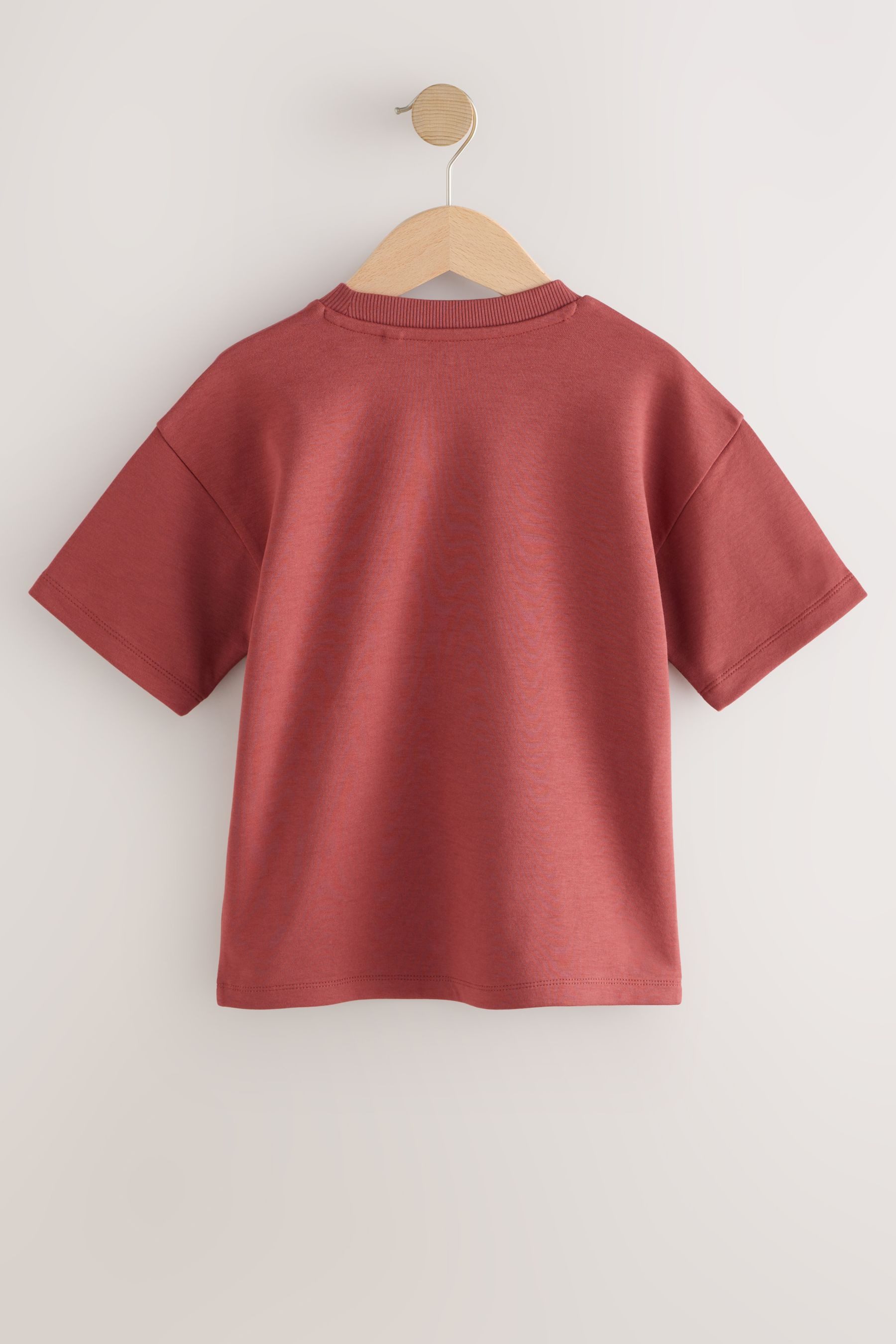 Next Print-Shirt Kurzarm-T-Shirt aus schwerem Material mit Grafik (1-tlg) – Bild 2 von 5