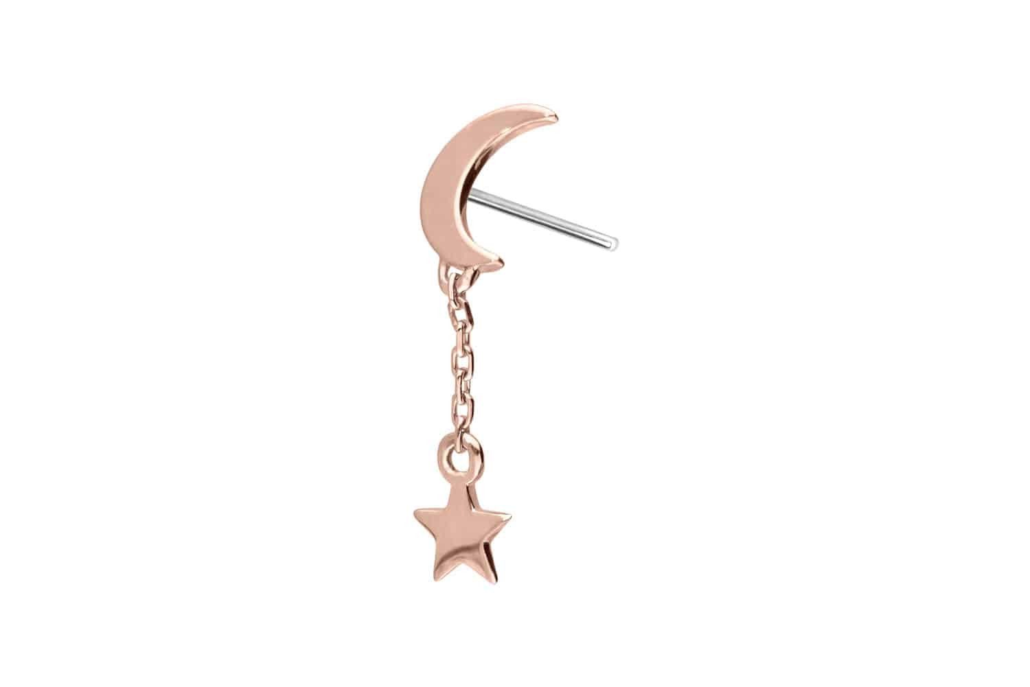 Roségoldfarben-14 Karat