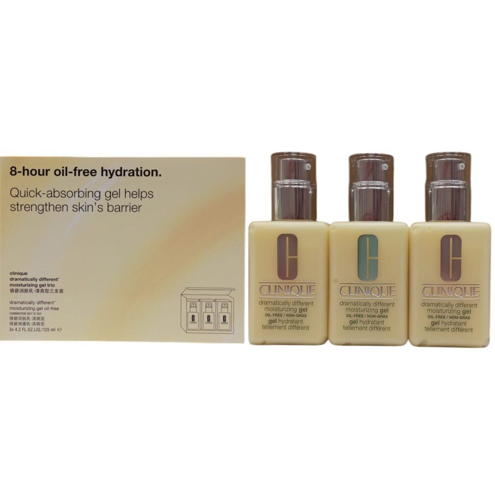 CLINIQUE Hautpflege-Set Dramatically Different Gift Set 3 x 125ml Moisturising Gel