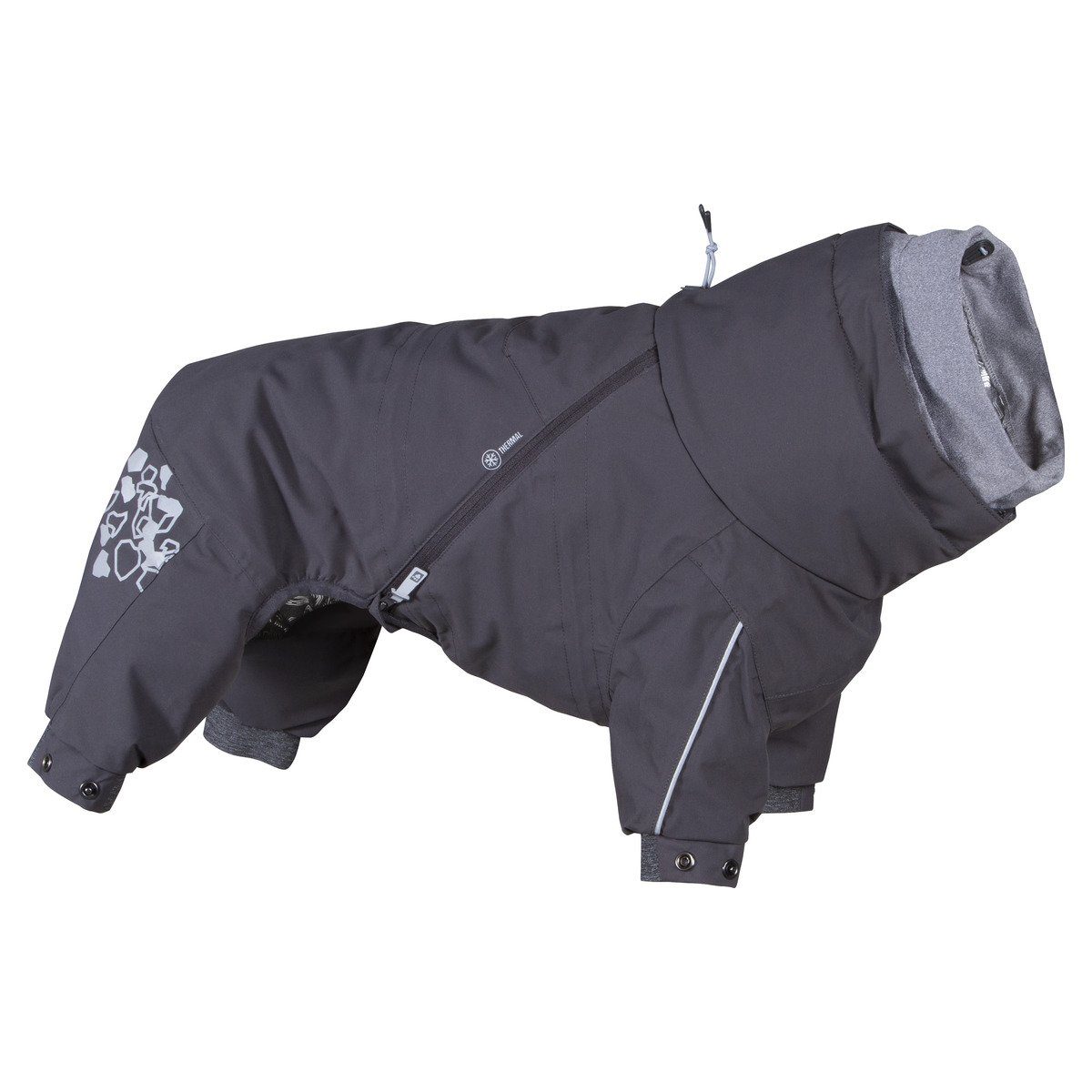 Hundeoverall Extreme Overall (Wärme-Overall) dunkelgrau