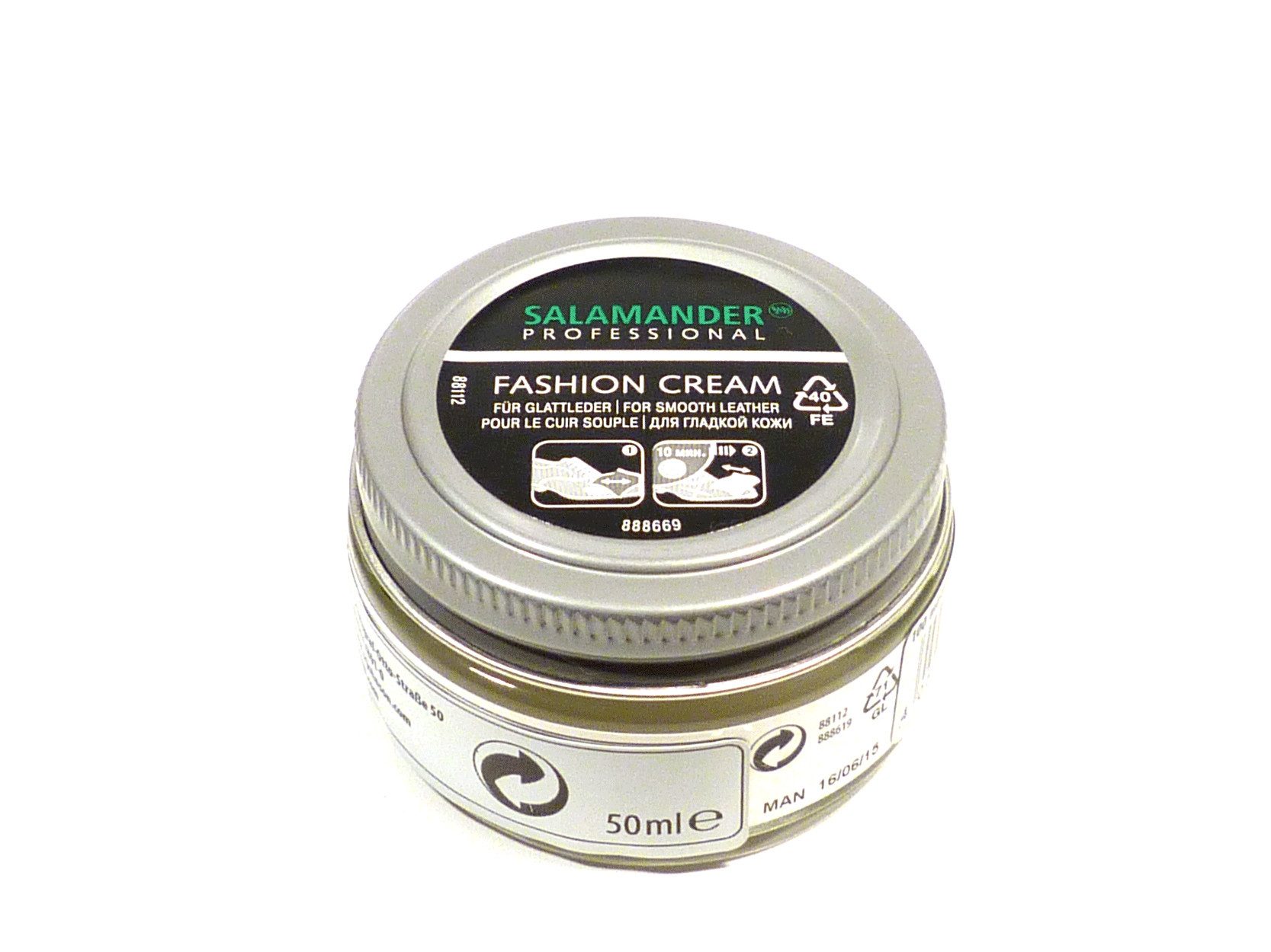 Salamander Fashion Cream - Metallische Farben für Glattleder Schuhcreme