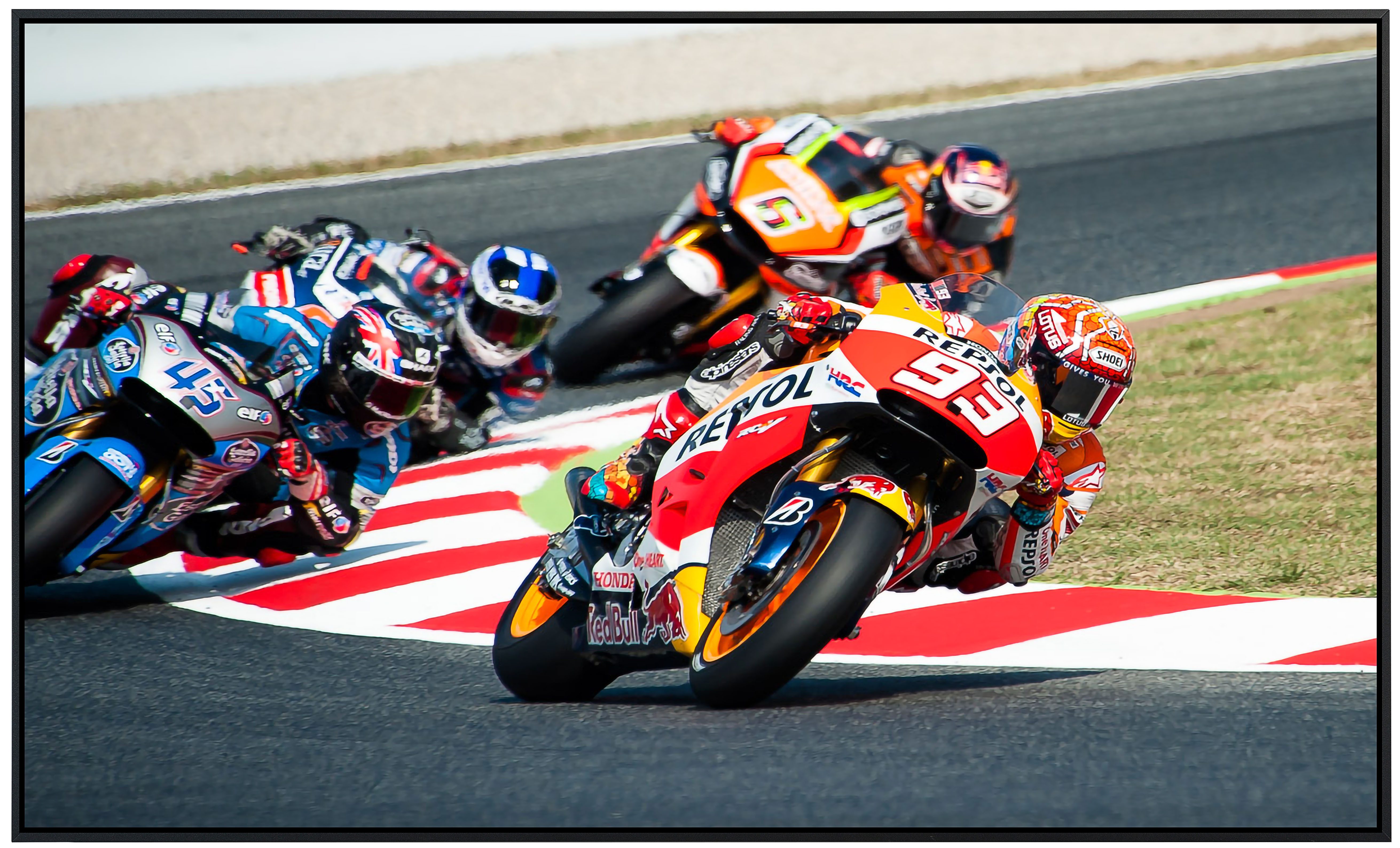 Papermoon Infrarotheizung INFRAROT-BILD-HEIZUNG, Motorräder, TÜV-Rheinland/GS zertifiziert, angenehme Strahlungswärme