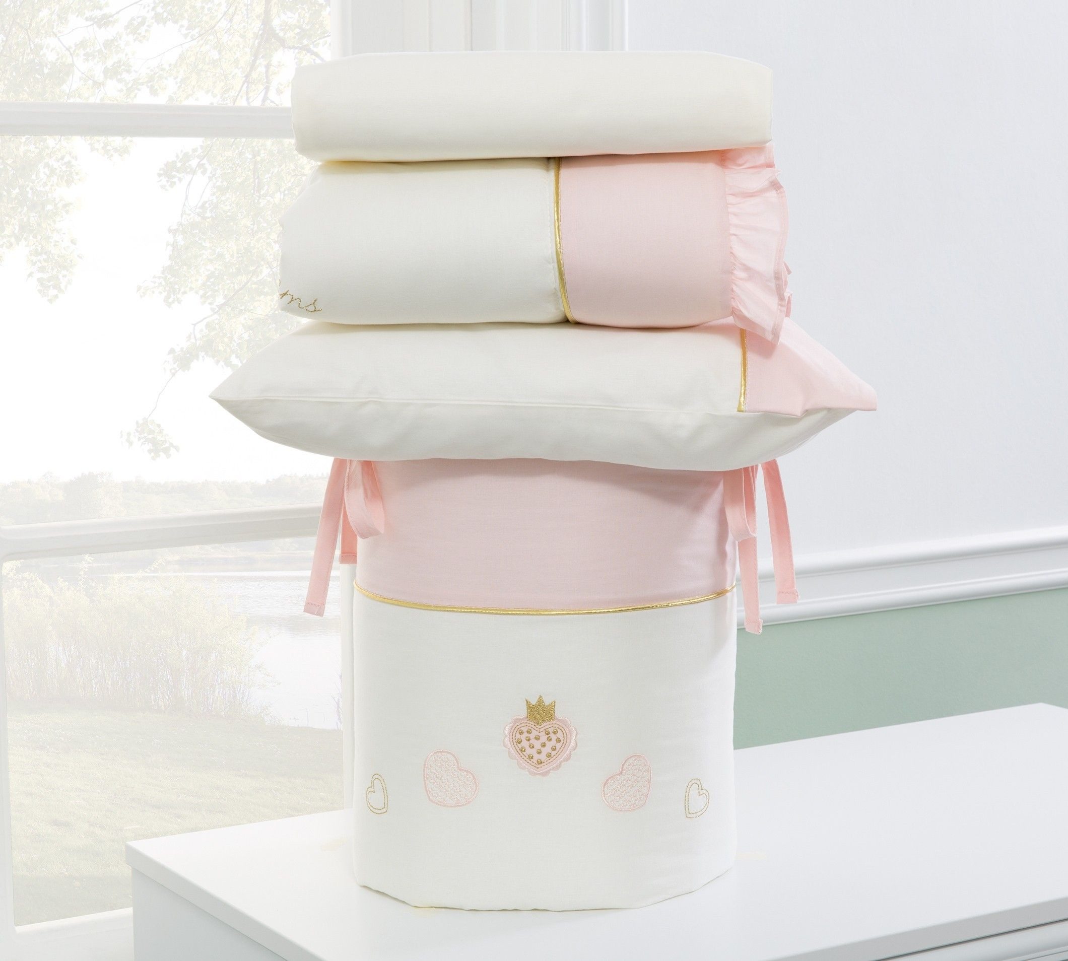 Babybettwäsche Bettwäsche-Set QUEEN, 70x140 cm