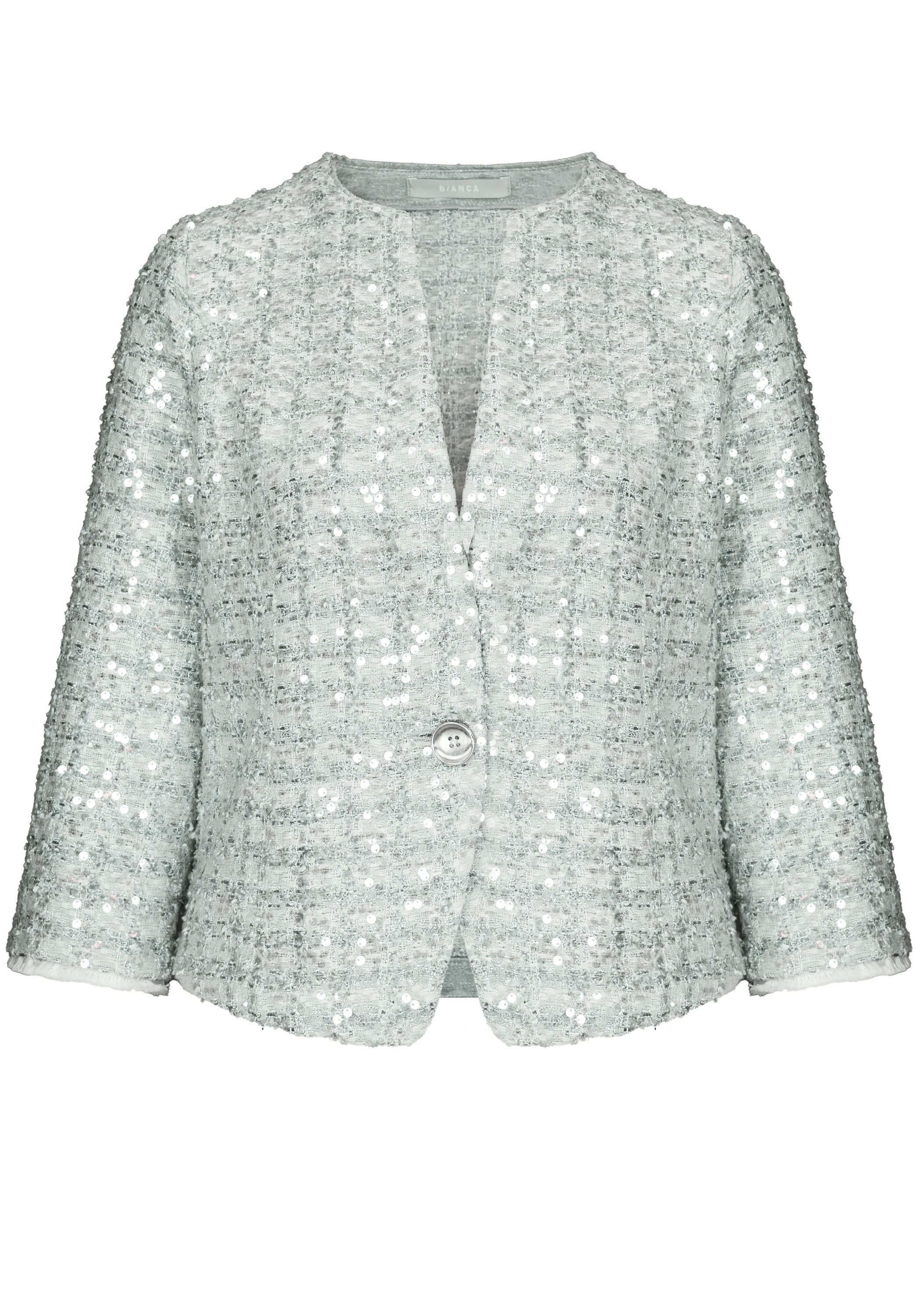 bianca Kurzblazer SHELA mit tiefen V-Ausschnitt günstig online kaufen