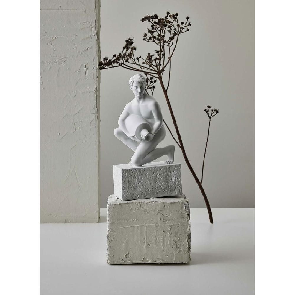 Spring Copenhagen Skulptur Porzellanfigur Sternzeichen Wassermann Porzellan günstig online kaufen