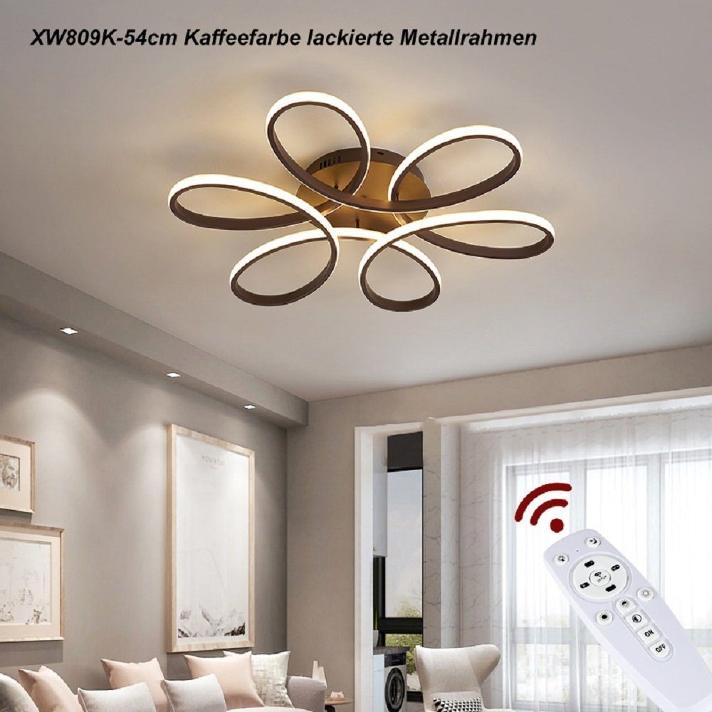 Euroton LED Deckenleuchte LED Deckenlampe Fernbedienung günstig online kaufen
