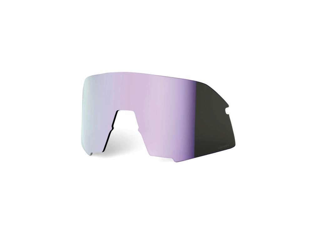 Sportbrille 100% S3 - HiPER Mirror Replacement Lens unis Lavender - klare Sicht un