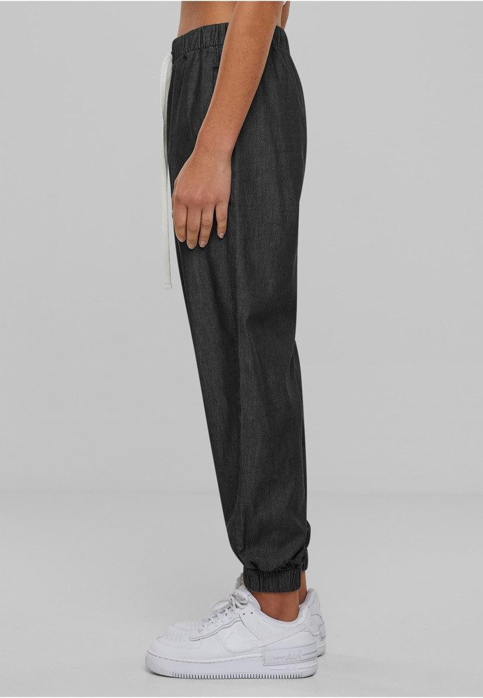 URBAN CLASSICS Trainingshose Ladies Light Denim Jogpants günstig online kaufen
