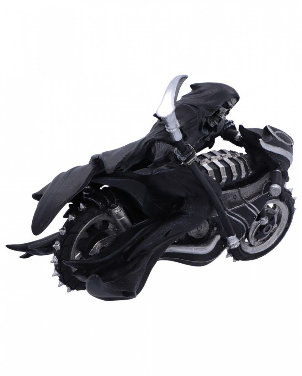 Horror-Shop Dekofigur Grim Reaper Motorrad Biker 22,5 auf cm Figur