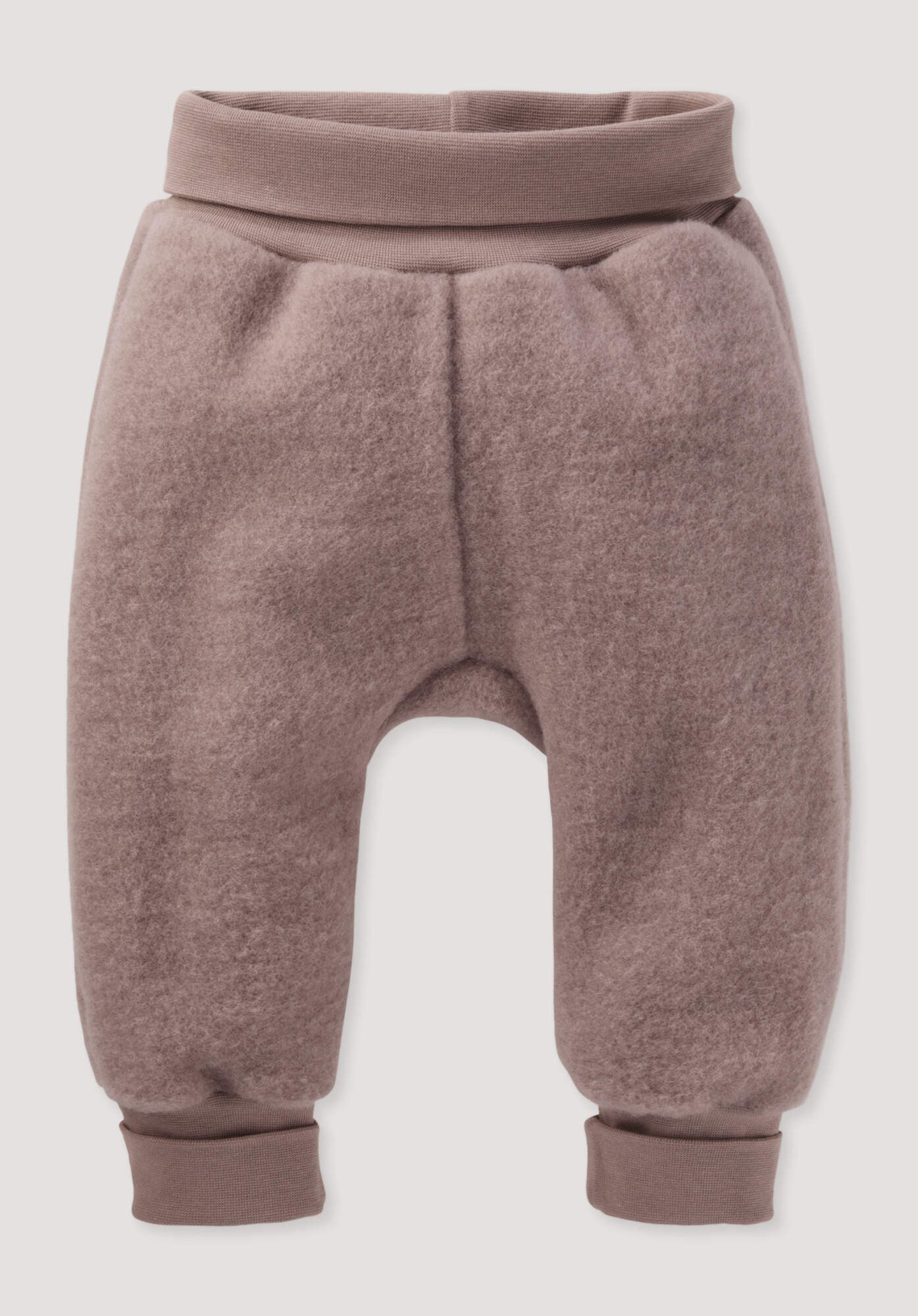 Hessnatur Fleecehose aus reiner Bio-Merinowolle (1-tlg)