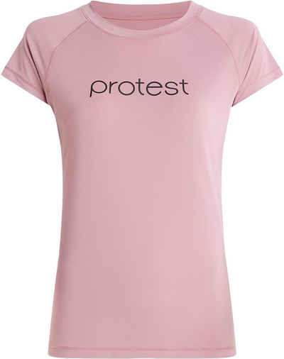 Protest Strandshirt PRTKILDA rashguard Damen Surf-T-Shirt rosa