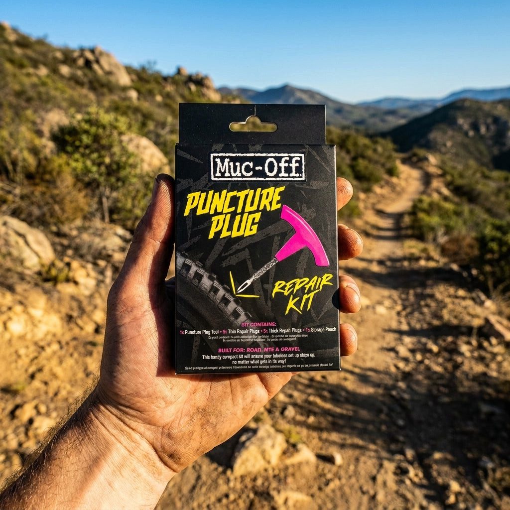 Muc-Off Fahrradöl Muc Off Tubeless Puncture Plug Repair Kit pink