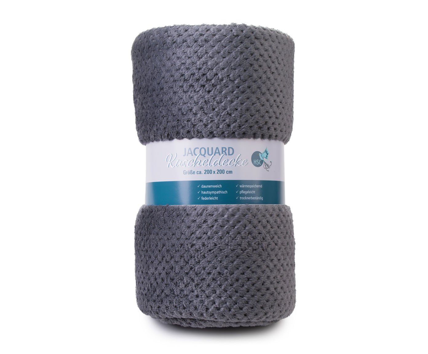 Wohndecke Mikrofaser Jacquarddecke, HSC Home-Style-Creation GmbH, günstig online kaufen