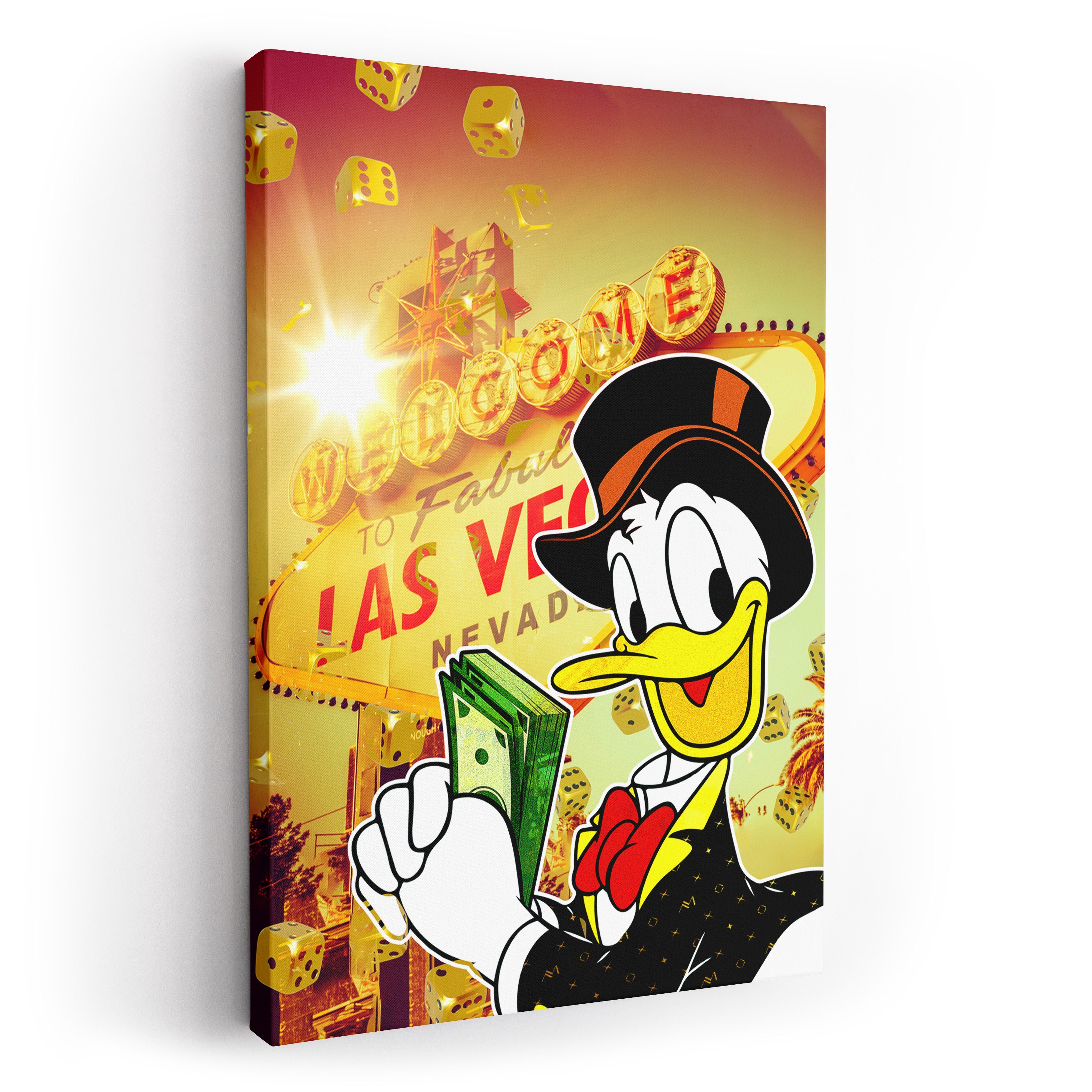ArtMind XXL-Wandbild DONALD IN VEGAS, Premium Wandbilder als Poster