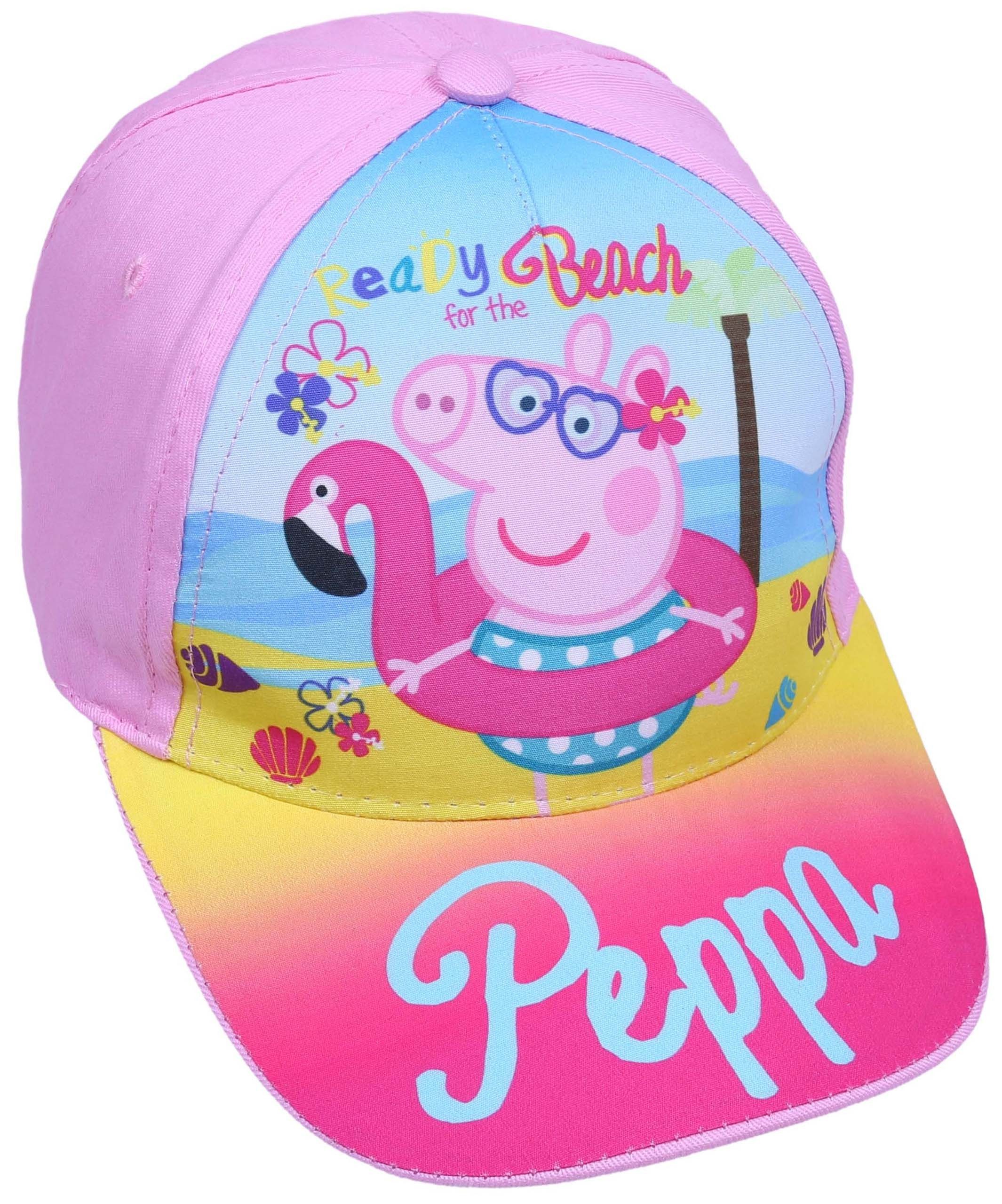 Baseball Cap Hellpinke Schirmmütze PEPPA PIG PEPPA WUTZ 54