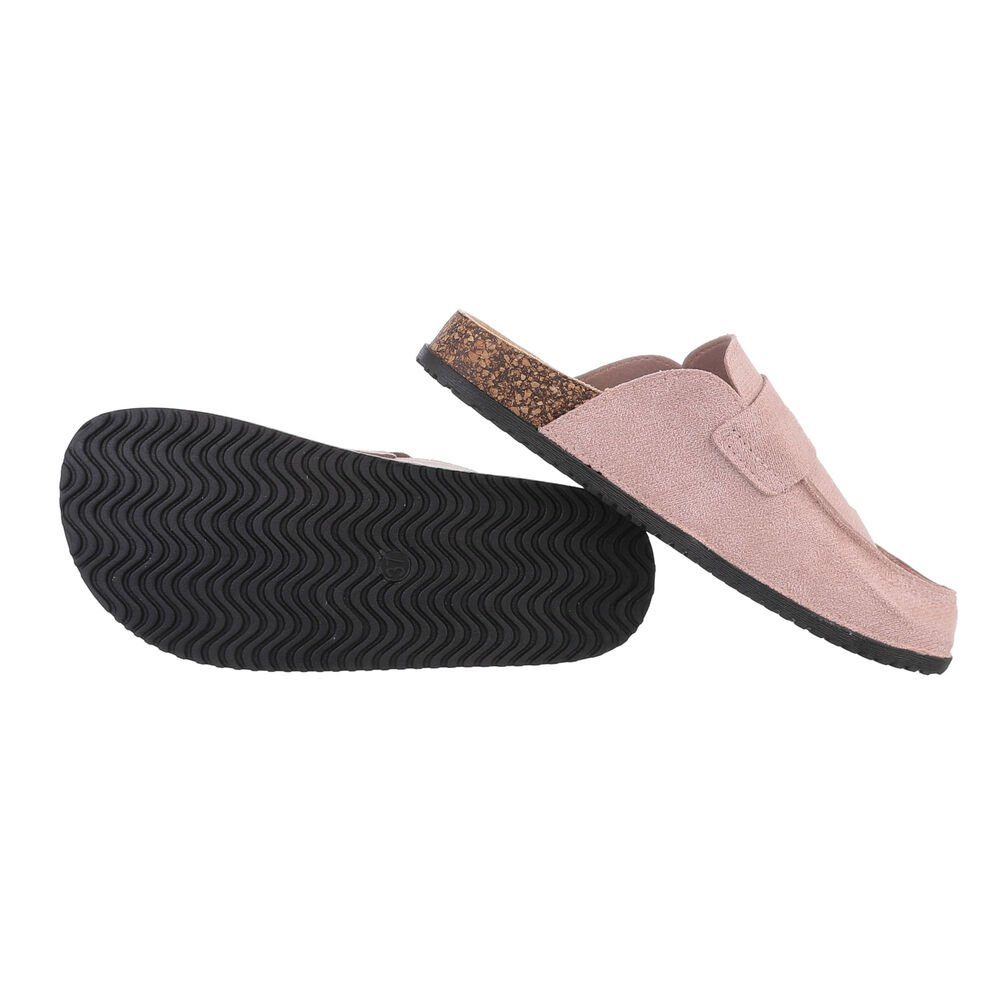 Ital-Design Damen Mules Freizeit Pantolette (85697929) Flach Pantoletten in günstig online kaufen