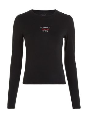 Tommy Jeans Curve T-Shirt TJW SLIM ESSENTIAL LOGO 1 LS EXT mit Tommy Jeans Logo-Schriftzug