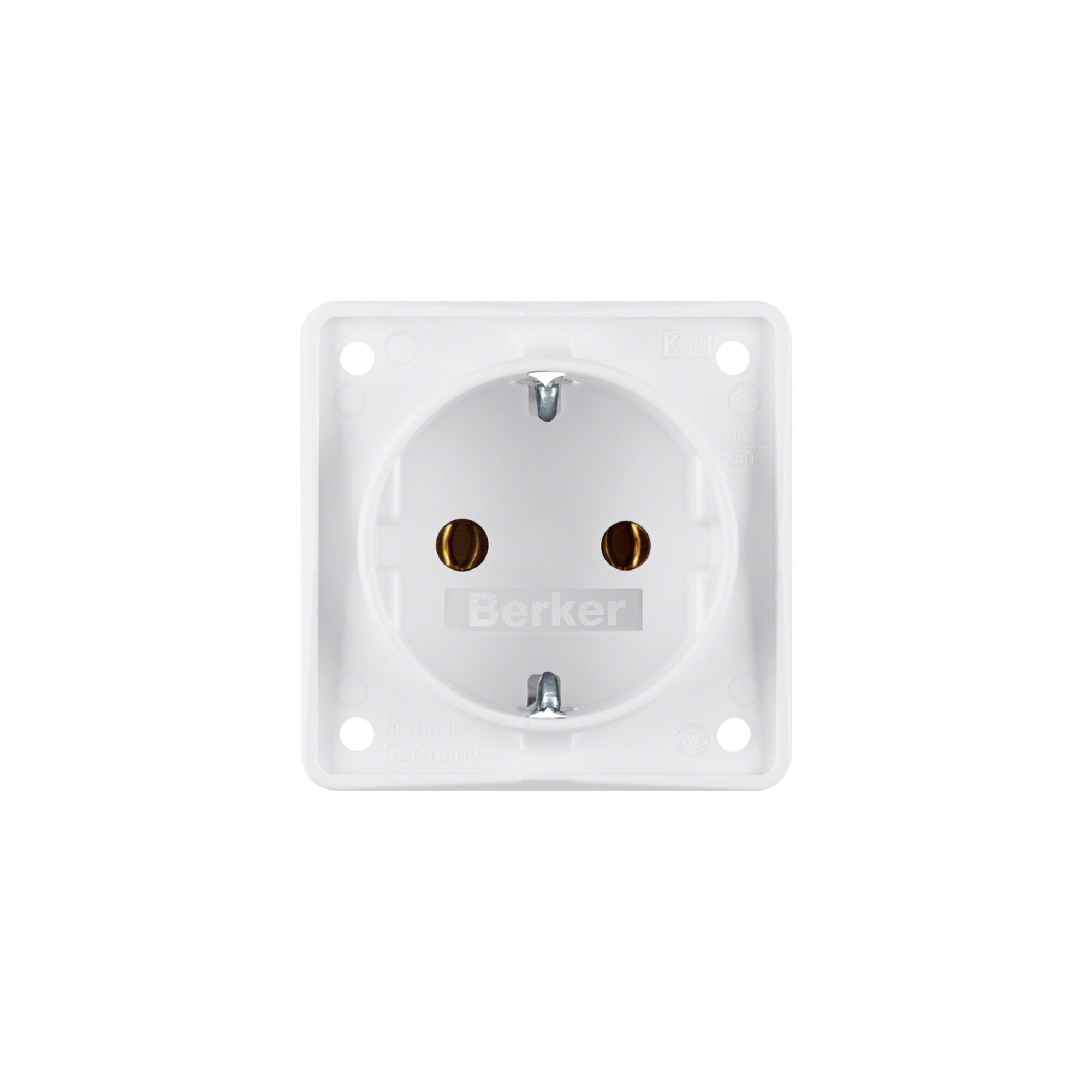 Berker Steckdose Berker Schuko-Steckd.pws m.Steckklemmen 947782502