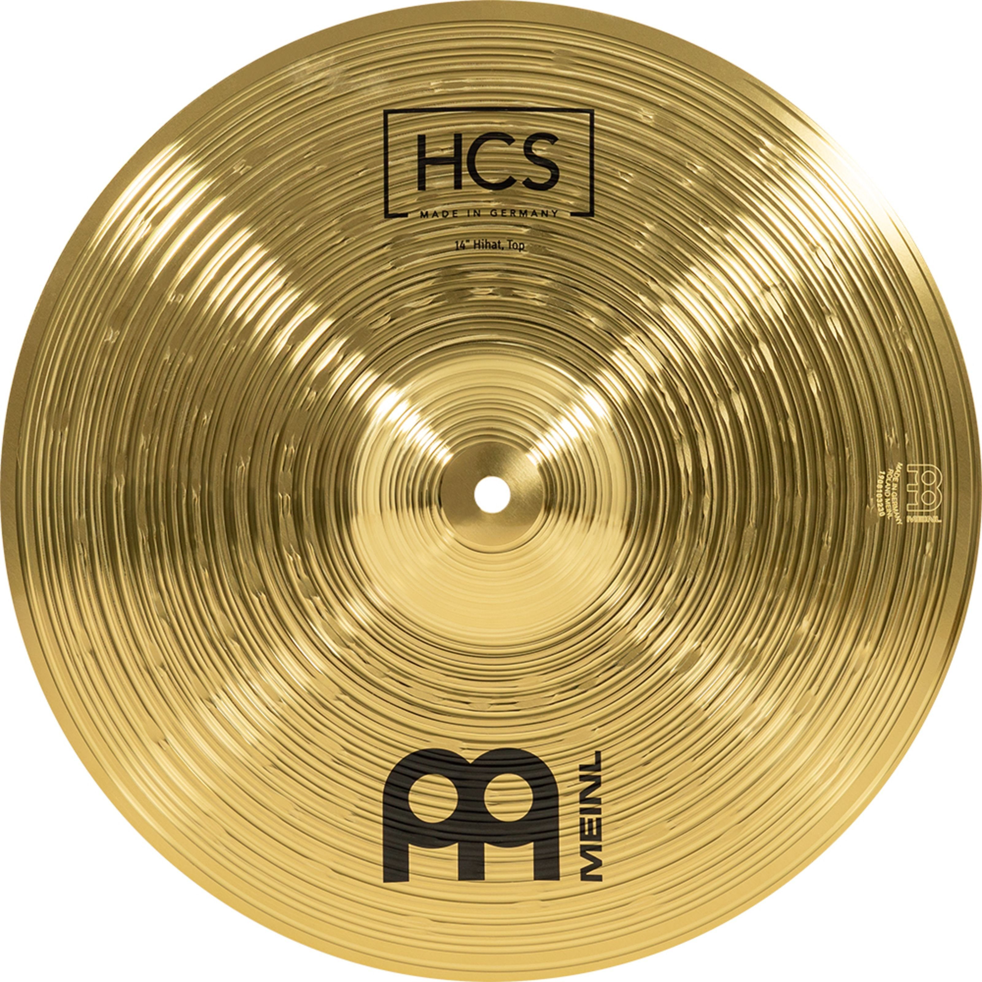Meinl Percussion Becken,HCS HiHat 14" HCS14H, Cymbals, Hi Hats, HCS HiHat 14", HCS14H - HiHat