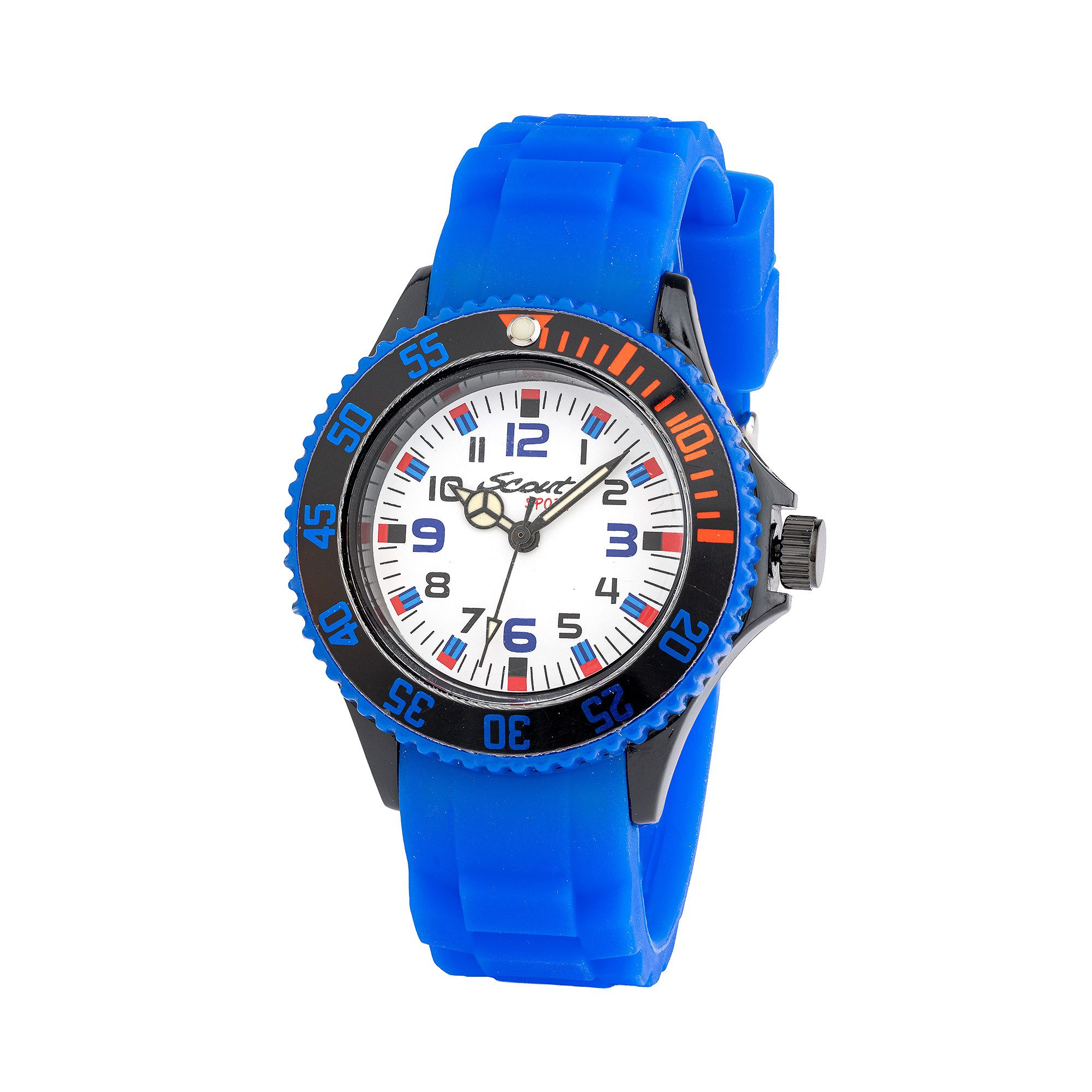 Scout Quarzuhr The Scout 164000002, Kinderuhr, Jungenuhr, Jugendliche, Silikonarmband, Geschenkidee – Bild 3 von 3