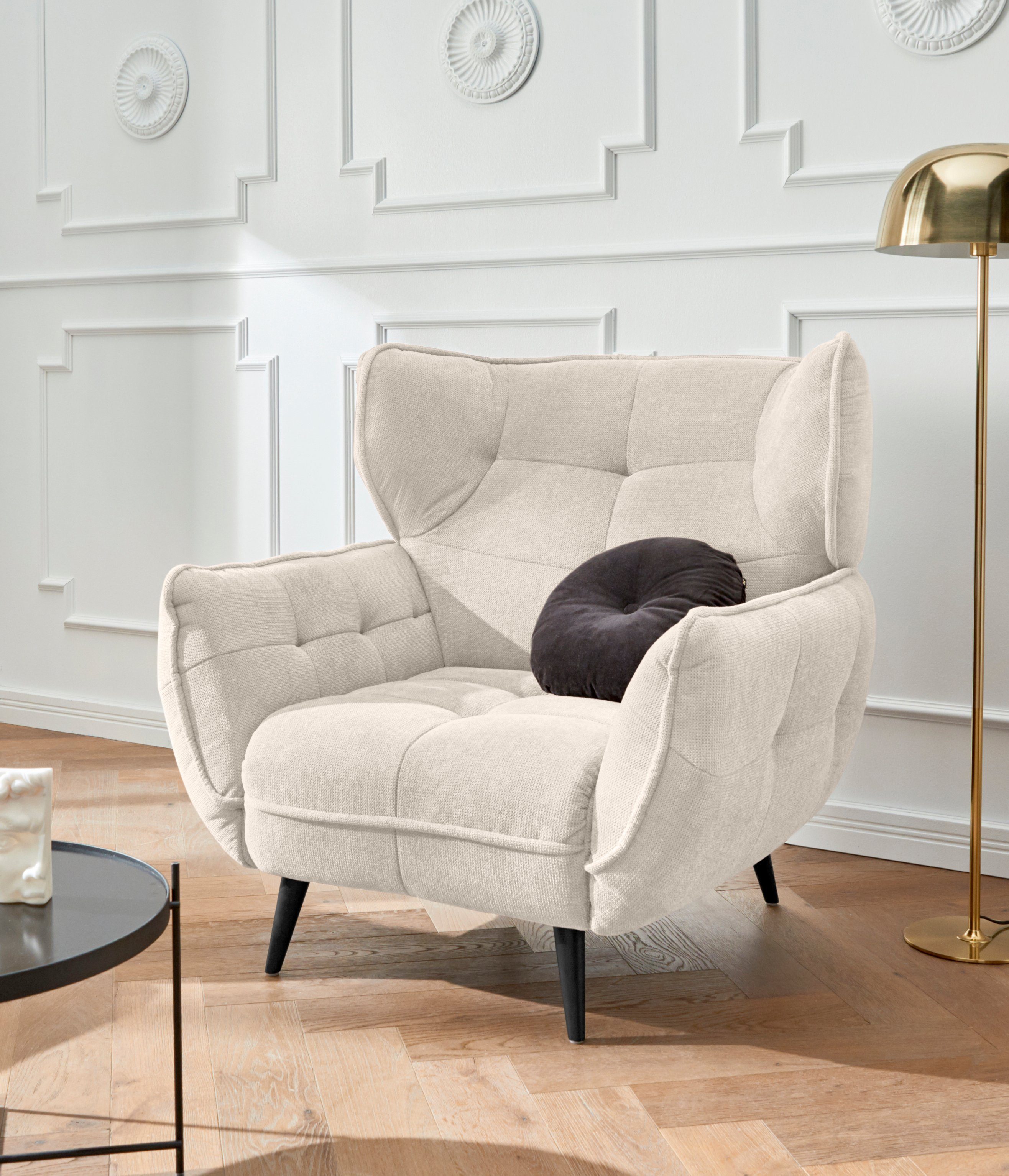 Leonique Sessel Ariana, Stylischer Hochlehner bzw. günstig online kaufen