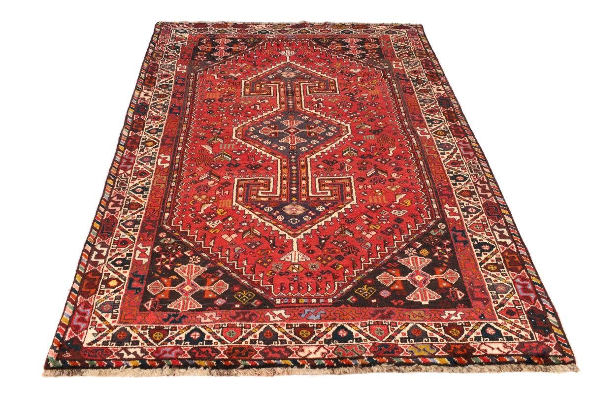 / Perserteppich, Orientteppich mm Orientteppich 10 Trading, 160x255 Nain Höhe: Handgeknüpfter Shiraz rechteckig,