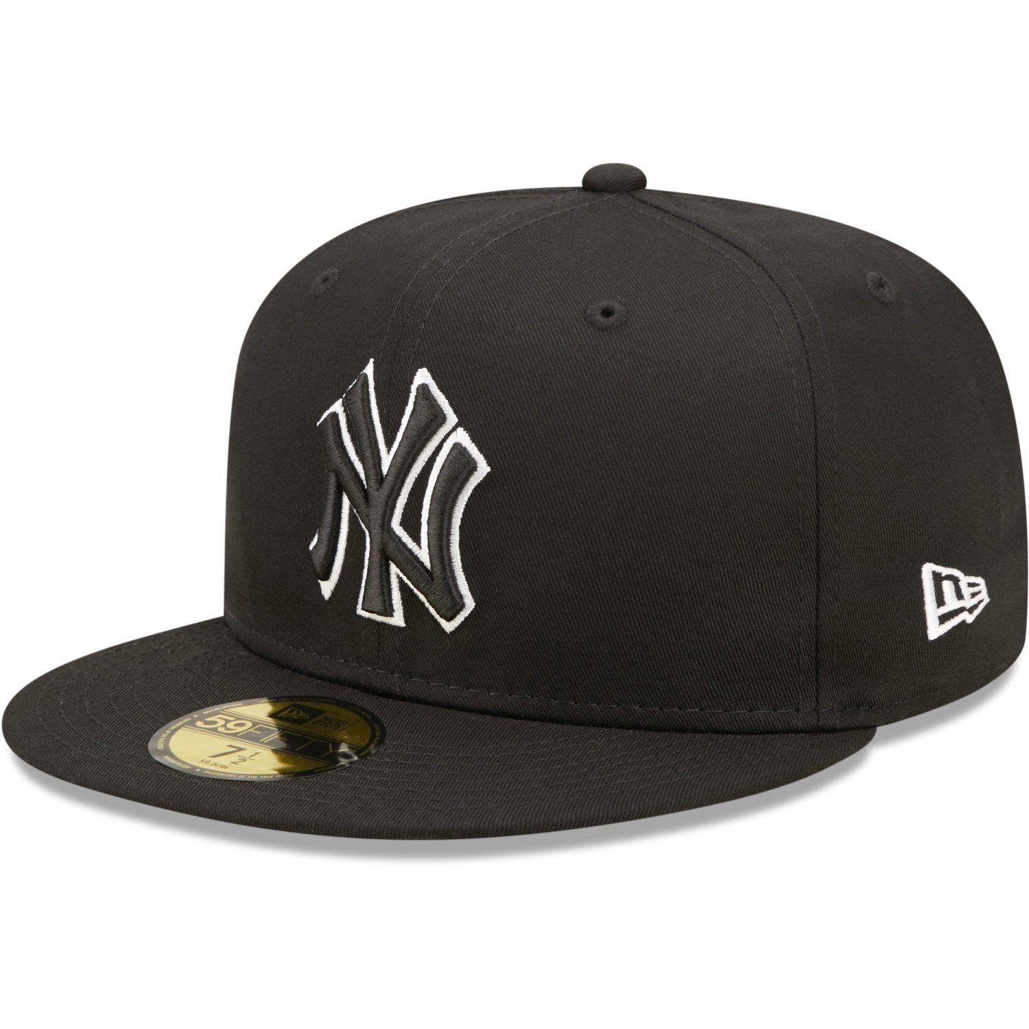 Cap schwarz York OUTLINE 59Fifty New Yankees Fitted New Era