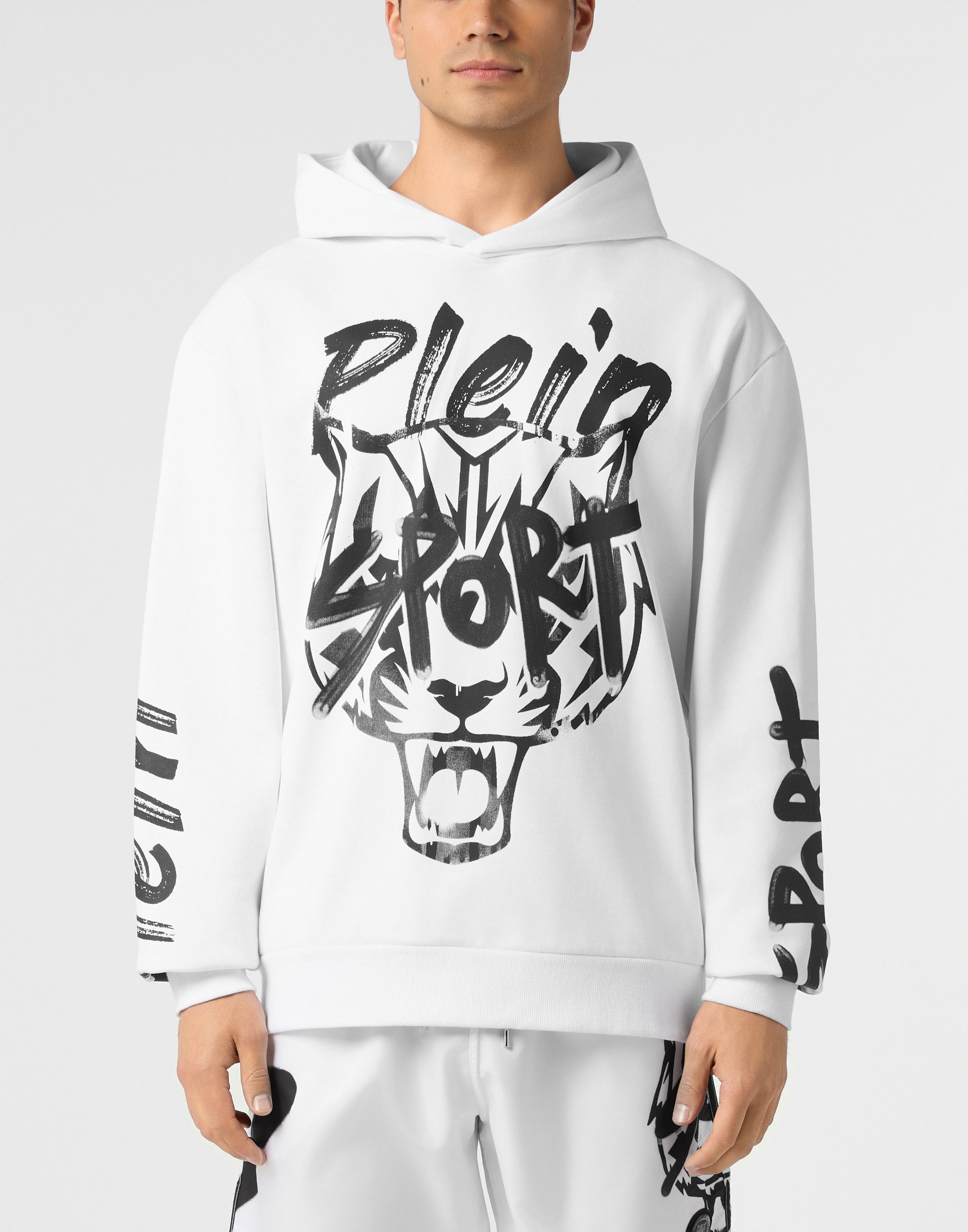 PLEIN SPORT Sweatshirt Kapuzen-Sweatshirt