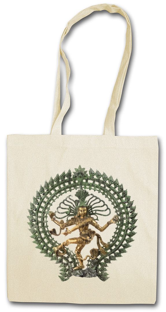 Beuteltasche Shiva I Vintage Stofftasche Buddhismus Shivaismus Yoga Buddha