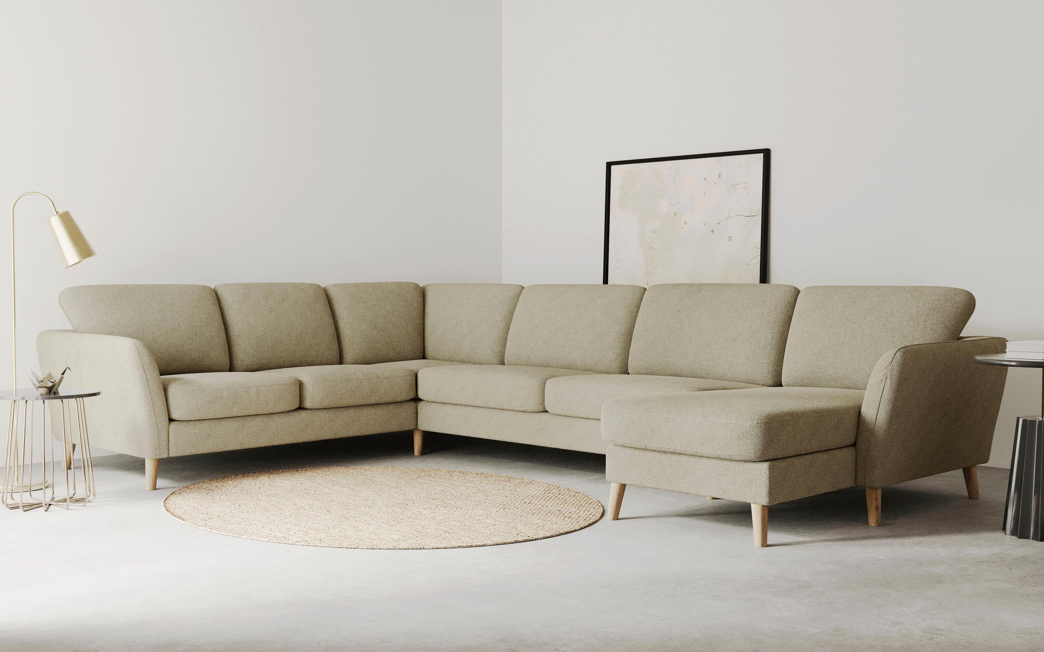 Home affaire Wohnlandschaft MARSEILLE XXL 349cm,