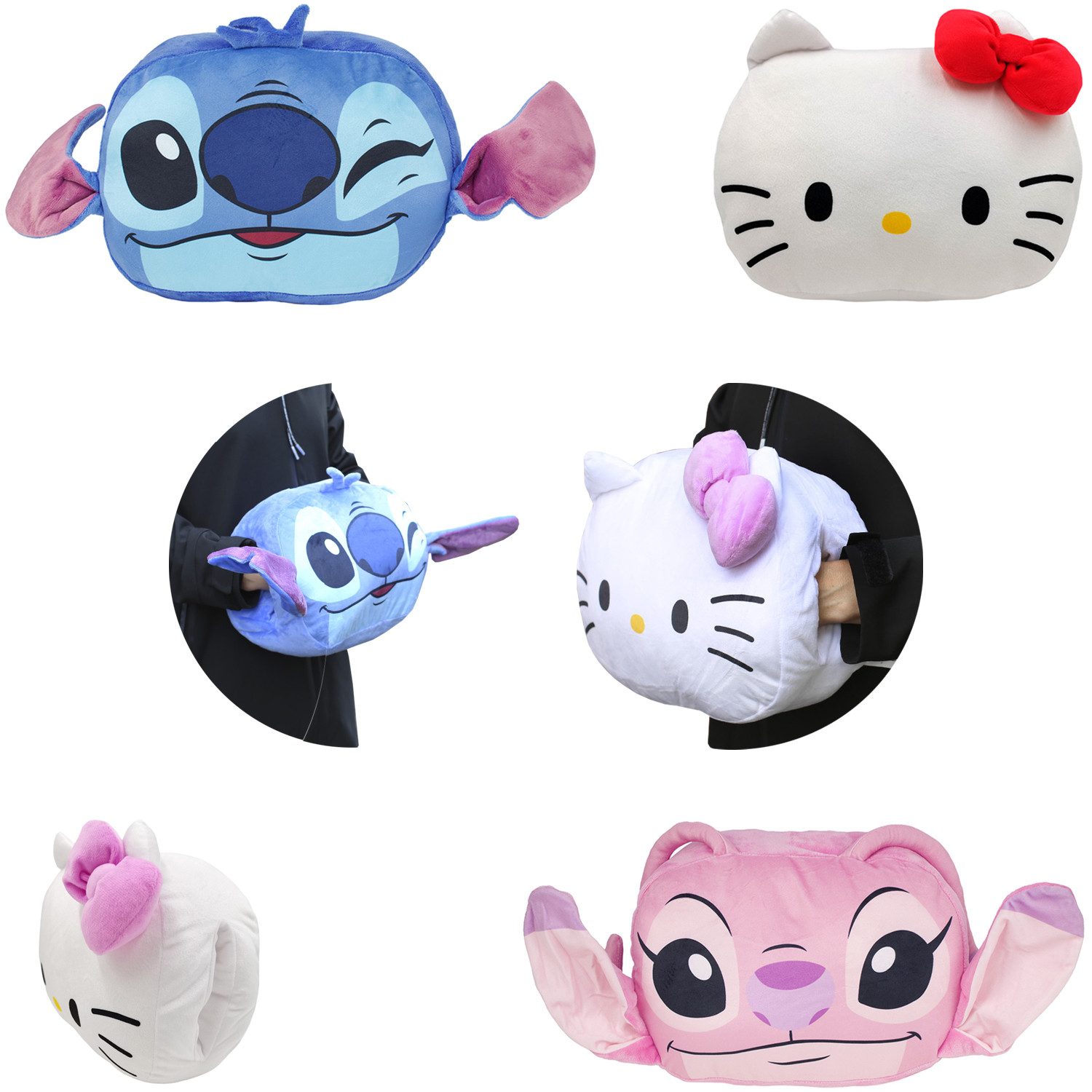 Play by Play Plüschfigur Hello Kitty / Stitch Cuddle Buddy – Plüschkissen H günstig online kaufen