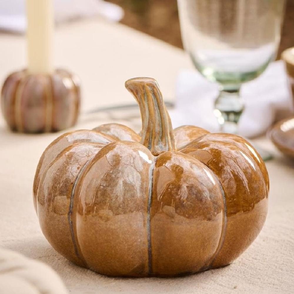 Ib Laursen Skulptur Ib Laursen Dekorationsobjekt Kürbis stehend (15cm) günstig online kaufen