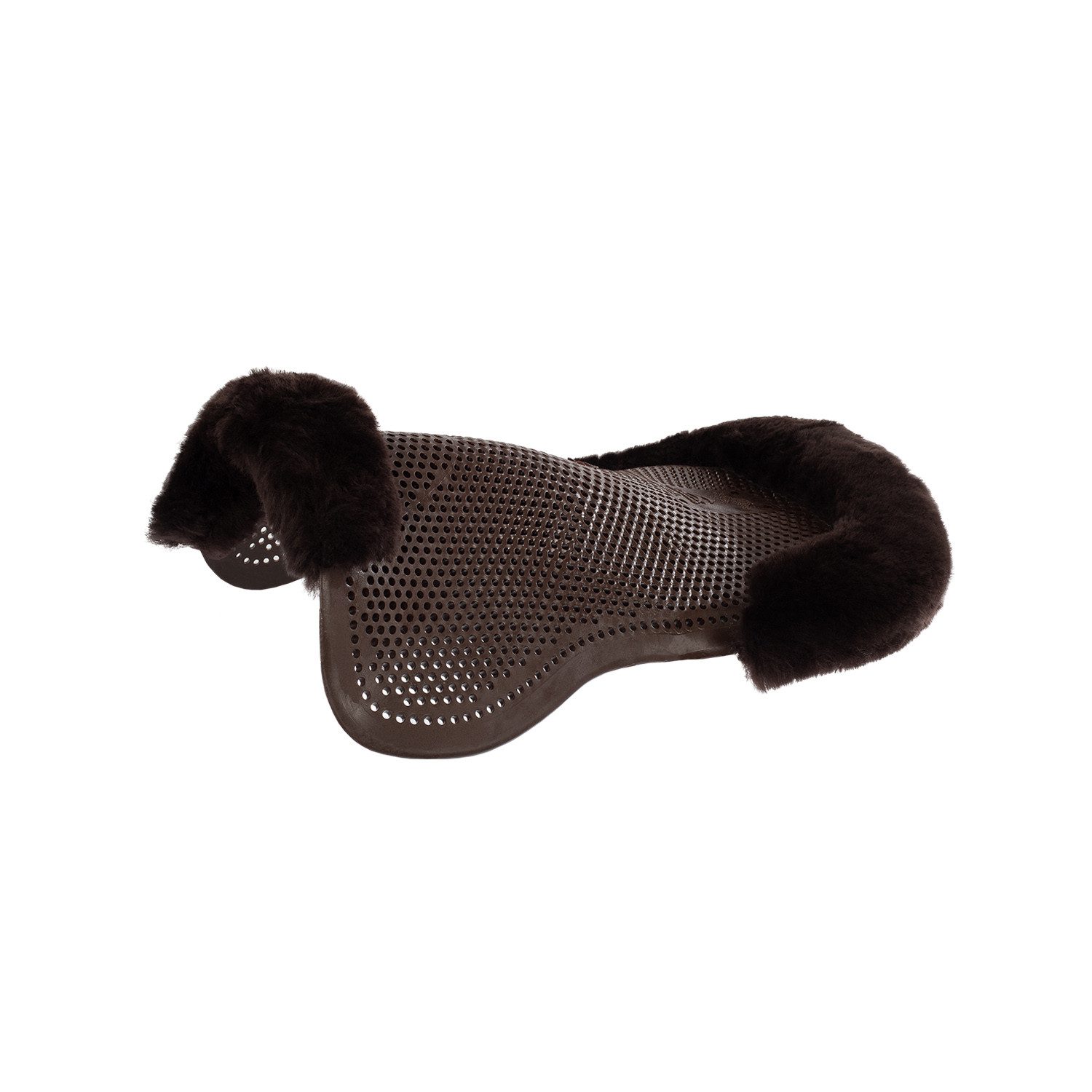 Acavallo Gelpad Acavallo Gel Pad Cut Out mit Schaffell Pony