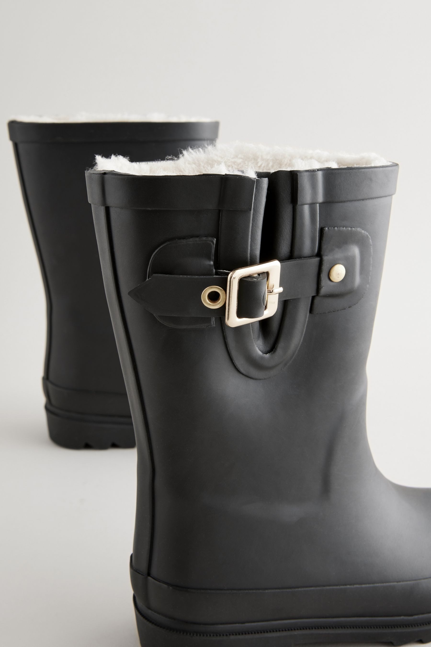 Next Gummistiefel mit Schnalle und warmem Futter Gummistiefel (1-tlg)