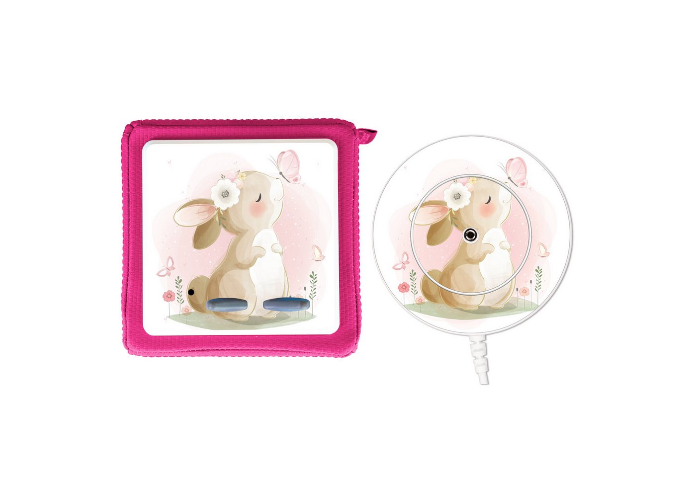 MeinBaby123® Schutzfolie 2er Set Schutzfolie für Toniebox und Ladestation, Schutzcover passend für Toniebox, Toniebox Zubehör (Bundle)